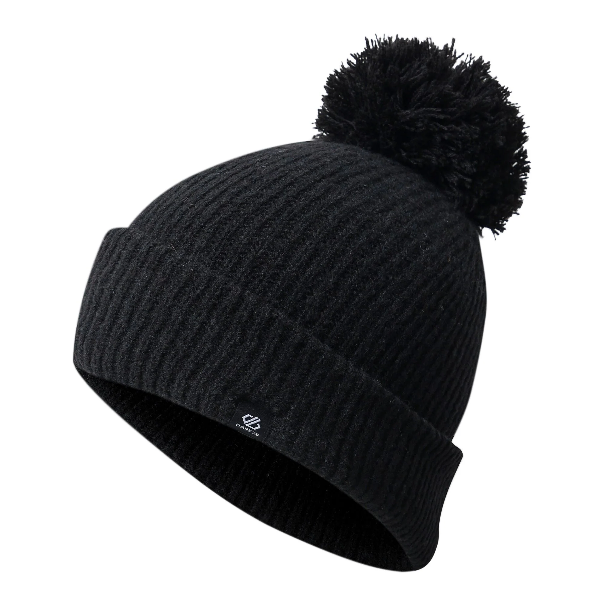 Dare 2B Unisex Maya Pom Beanie Hat (Black) - Image 3