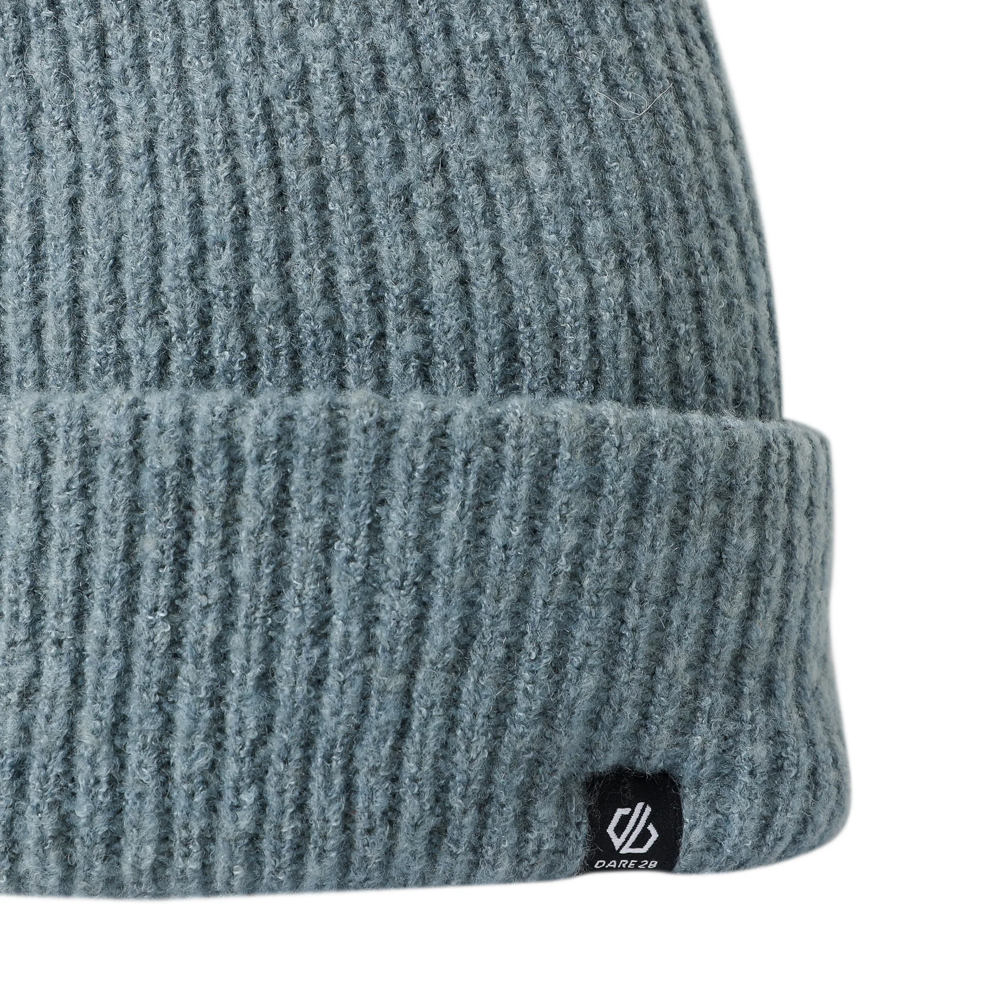 Dare 2B Unisex Maya Pom Beanie Hat (Element Grey) - Image 3