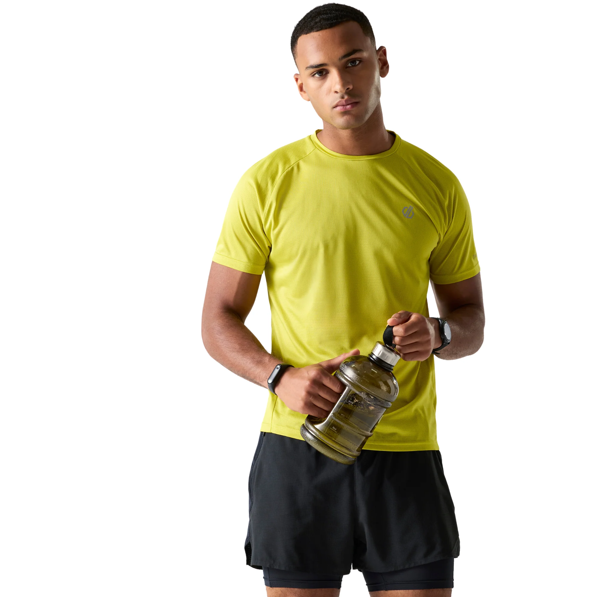 Dare 2B Men's Accelerate Short Sleeve Technical Tee (Fragile Sprout)