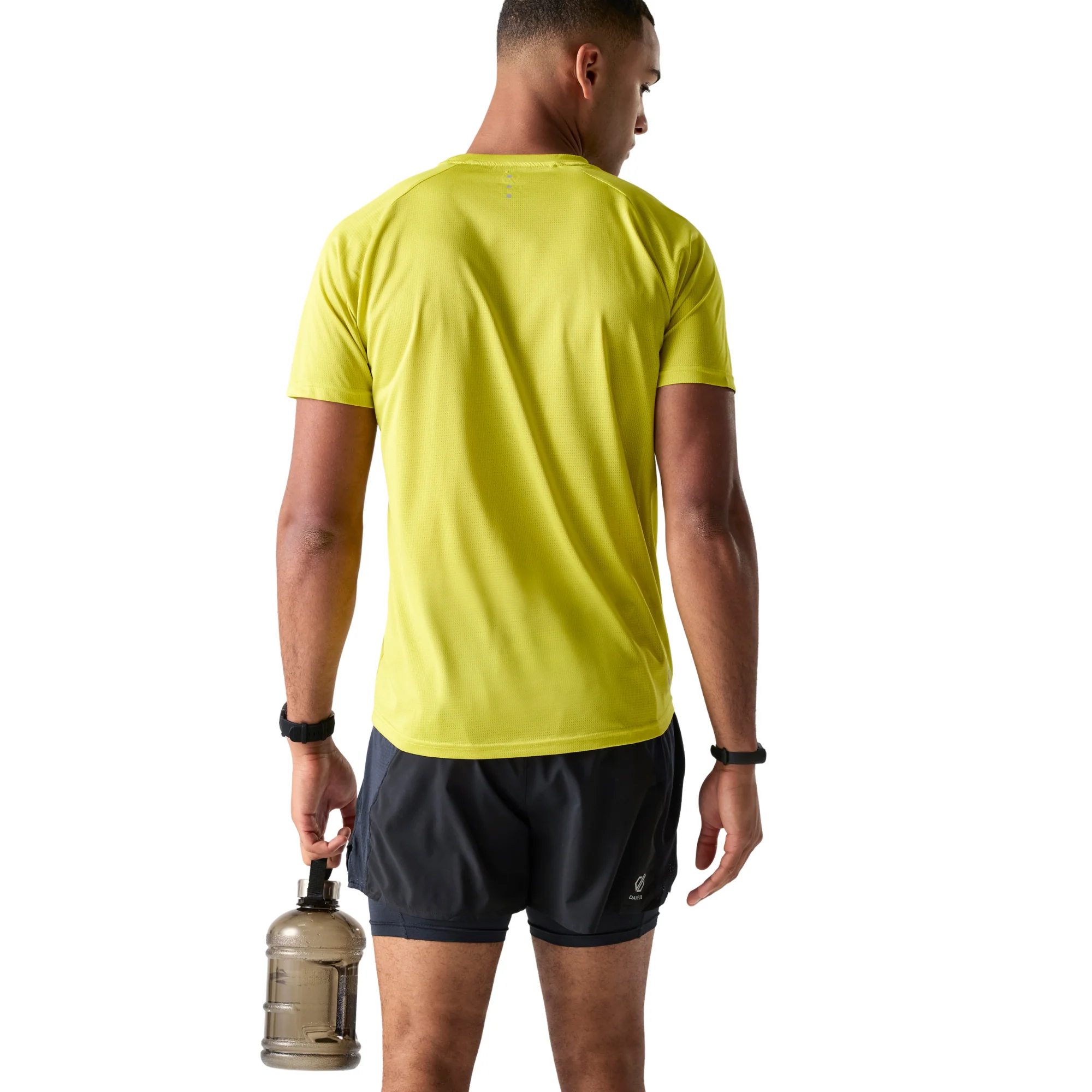 Dare 2B Men's Accelerate Short Sleeve Technical Tee (Fragile Sprout) - Image 2