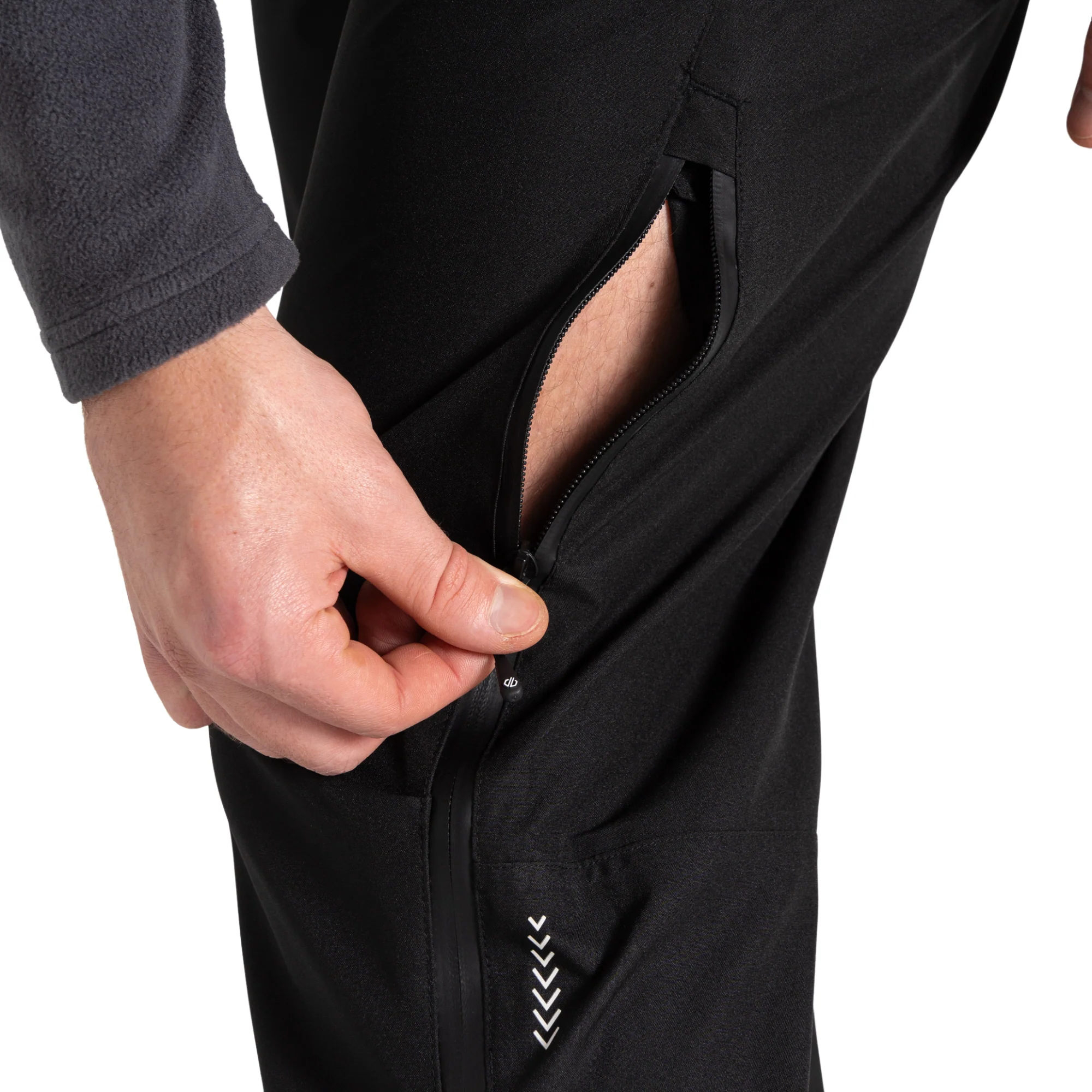 Dare 2B Men's Adriot III Waterproof Over-Trousers (Black) - Image 7