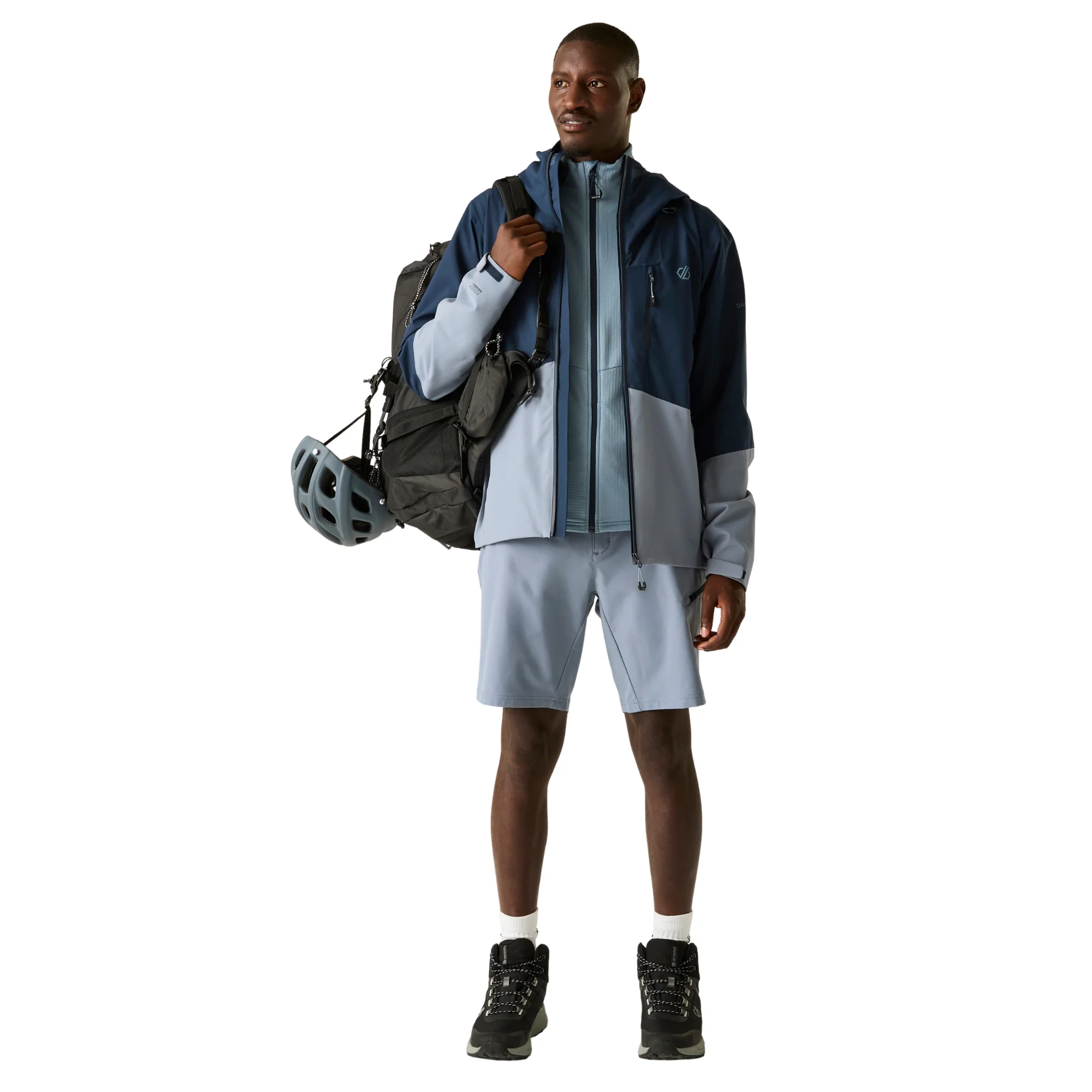 Dare 2B Men's Arising IV Waterproof Jacket (Navy/Mercury) - Image 9