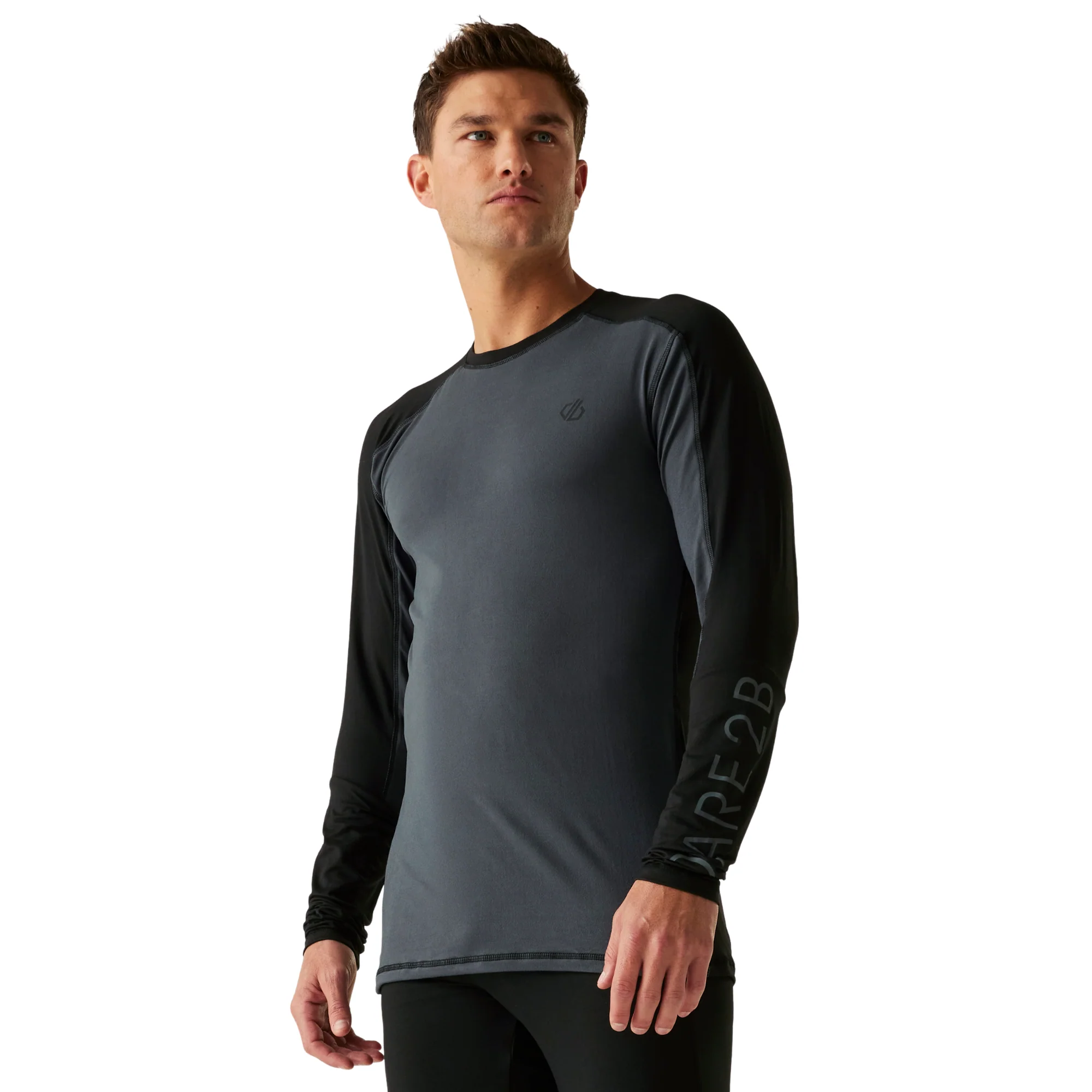 Dare 2B Men's Exchange IV Base Layer Set (Black/Ebony) - Image 3