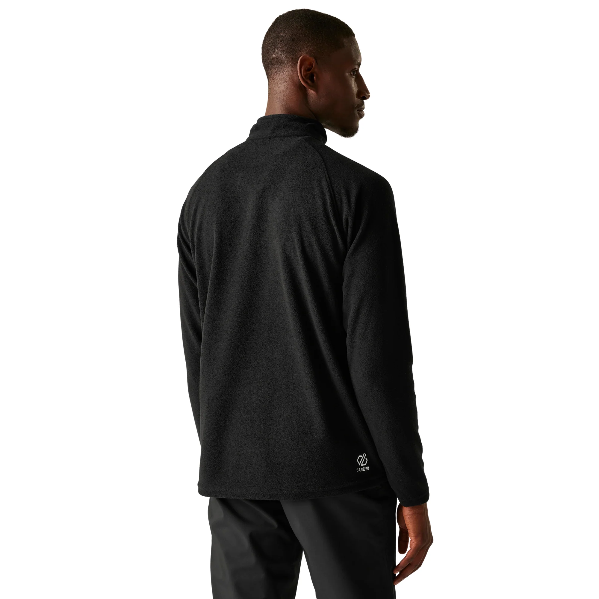 Dare 2B Men's Freethink II Quarter Zip Fleece Top (Black) - Image 2