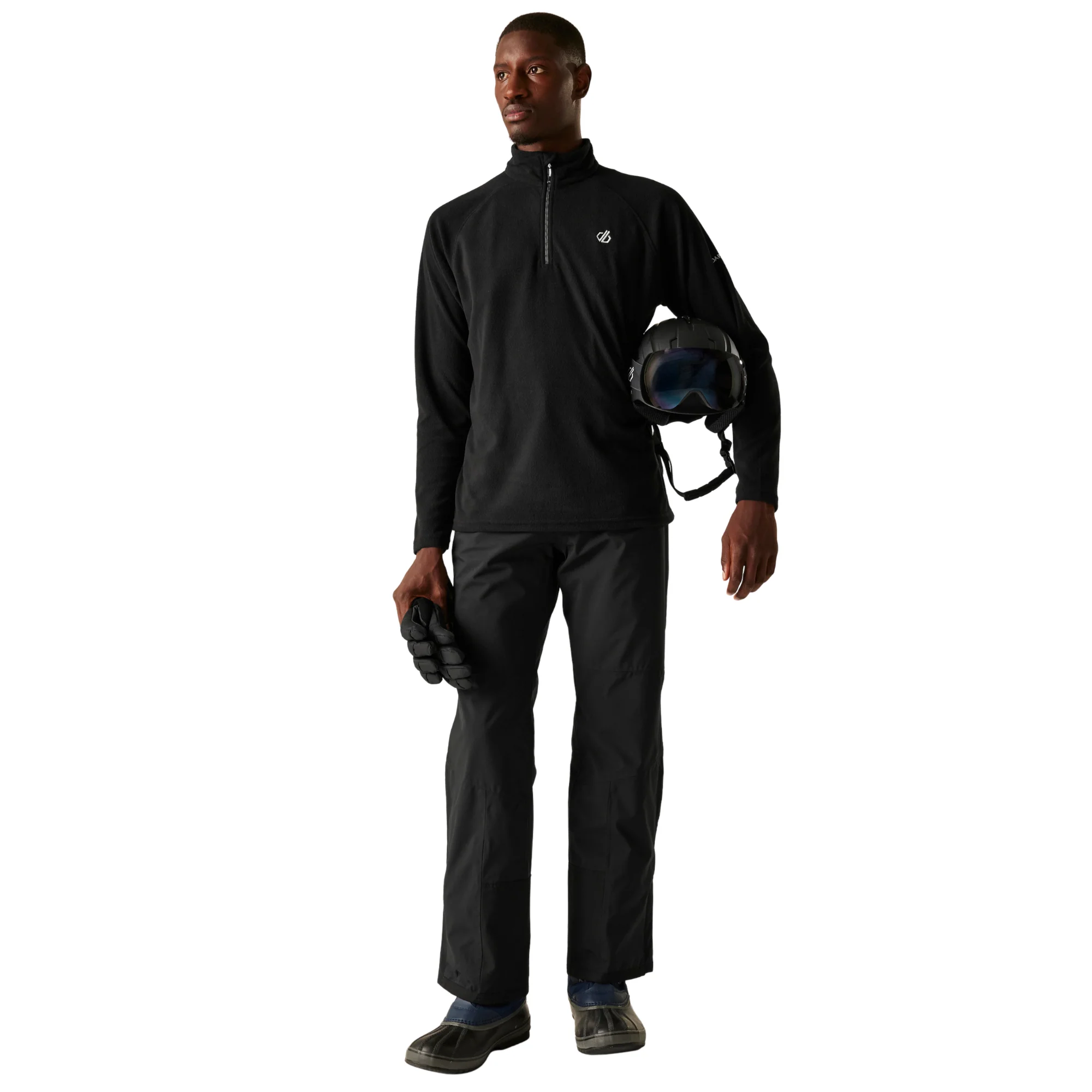 Dare 2B Men's Freethink II Quarter Zip Fleece Top (Black) - Image 4