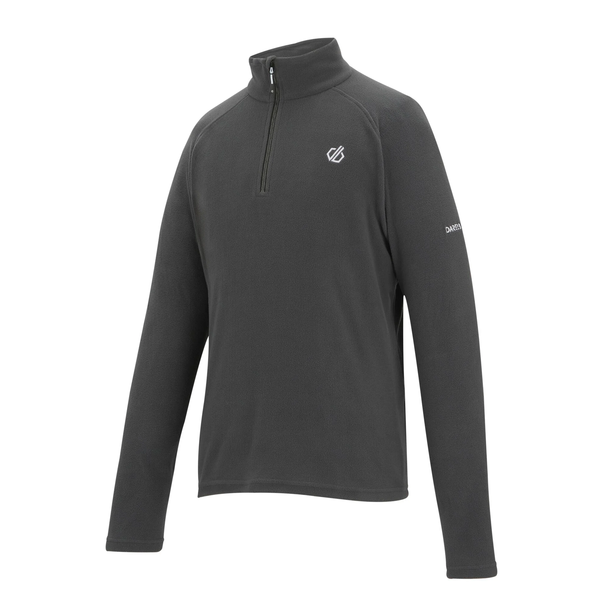 Dare 2B Men's Freethink II Quarter Zip Fleece Top (Ebony Grey) - Image 8