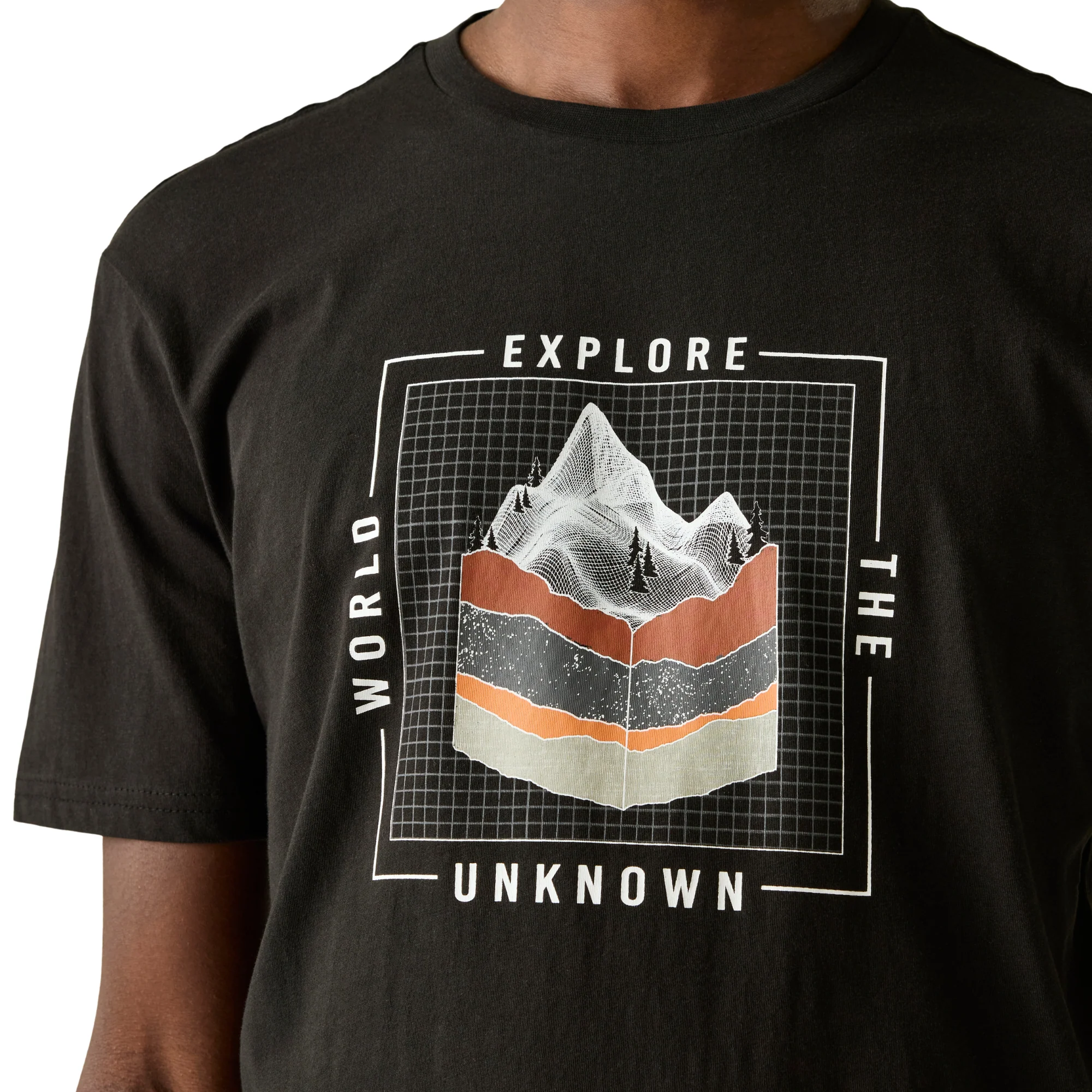 Dare 2B Men's Movement III UPF50 Short Sleeve Technical Tee (Black/Black) - Image 3
