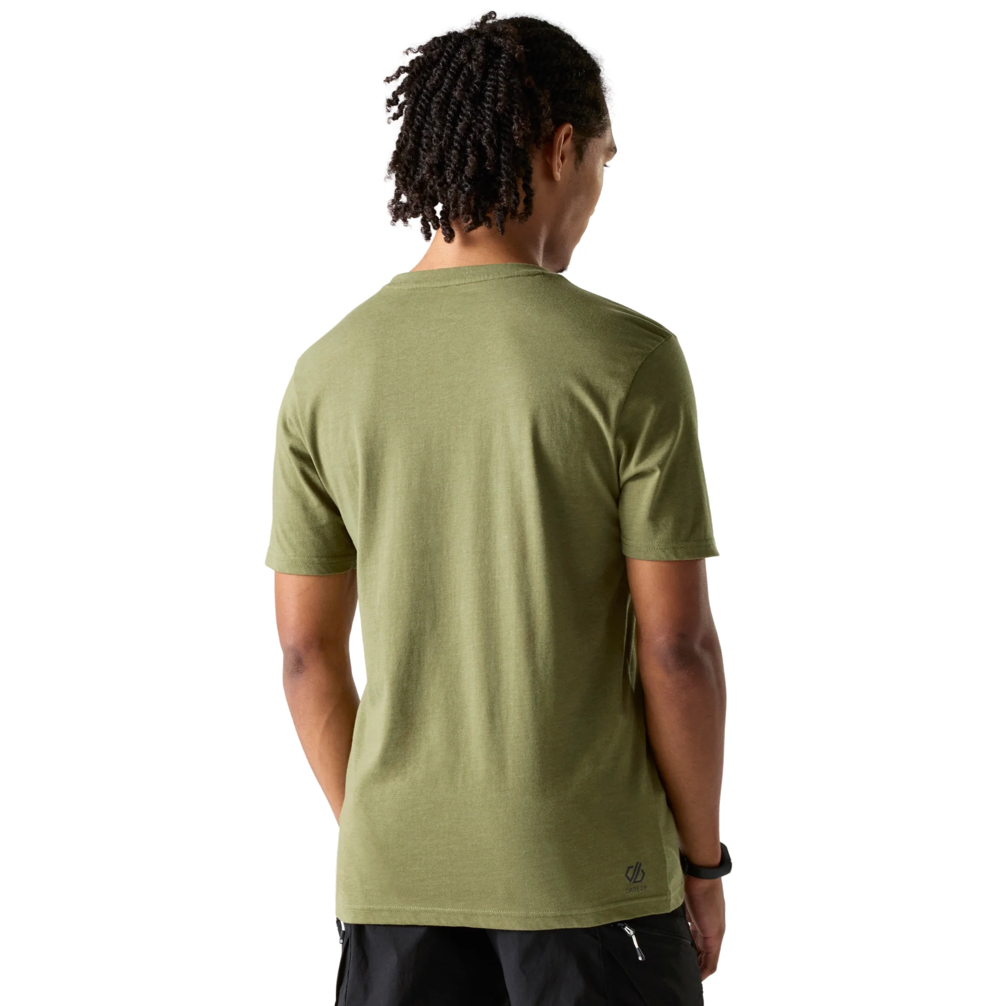 Dare 2B Men's Movement III UPF50 Short Sleeve Technical Tee (Nephrite Green Solid) - Image 2