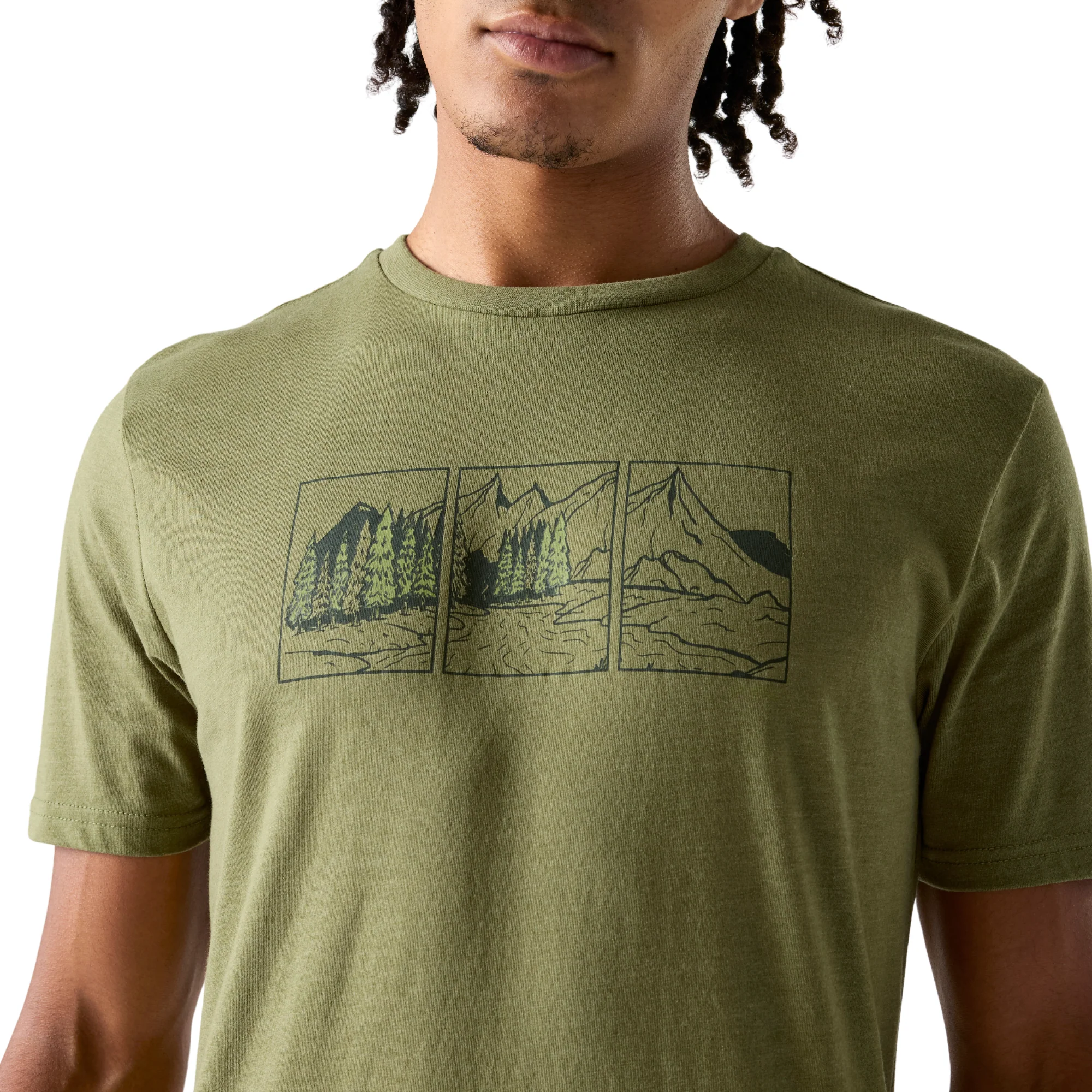 Dare 2B Men's Movement III UPF50 Short Sleeve Technical Tee (Nephrite Green Solid) - Image 3