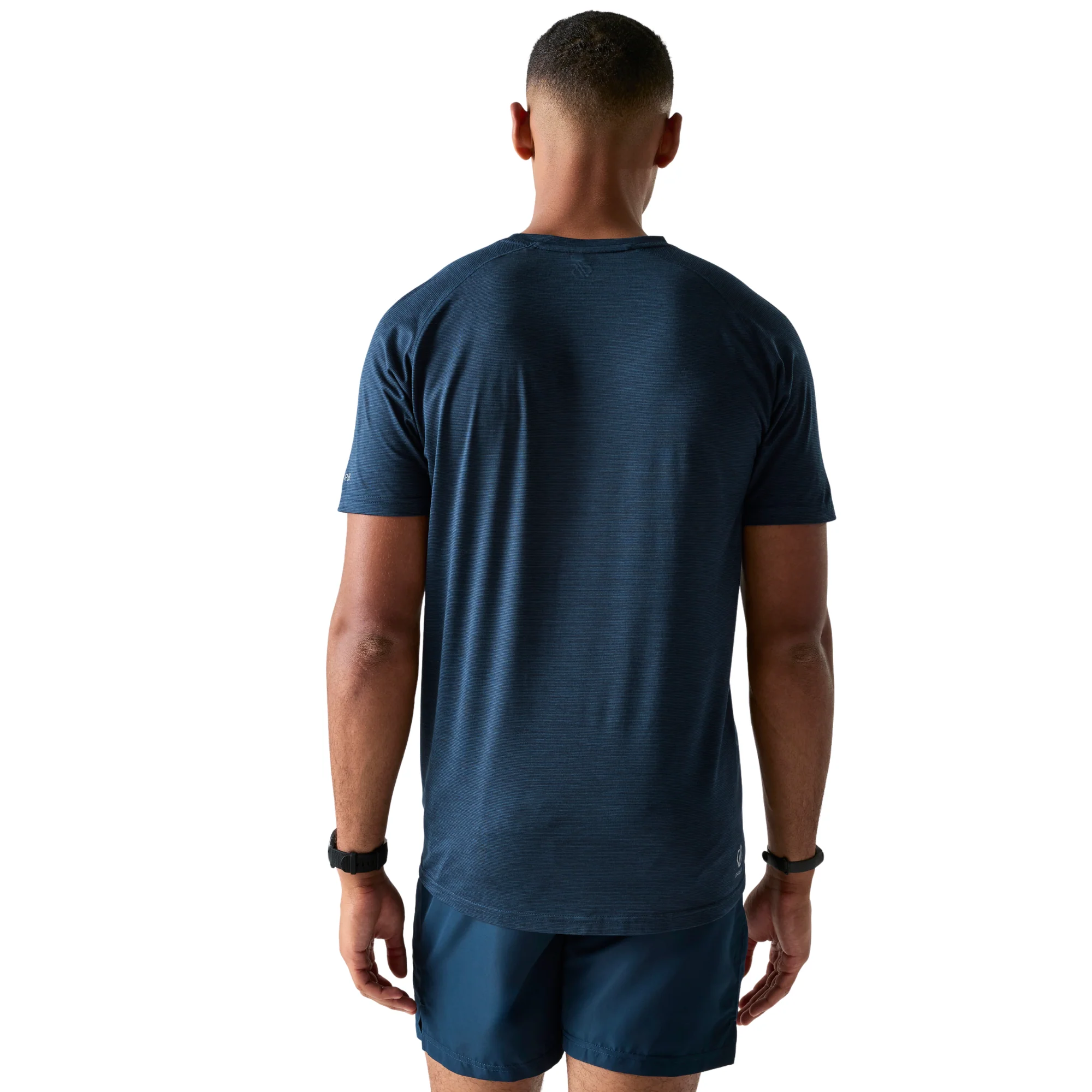 Dare 2B Men's Persist UPF50 Short Sleeve Technical Tee (Navy) - Image 2