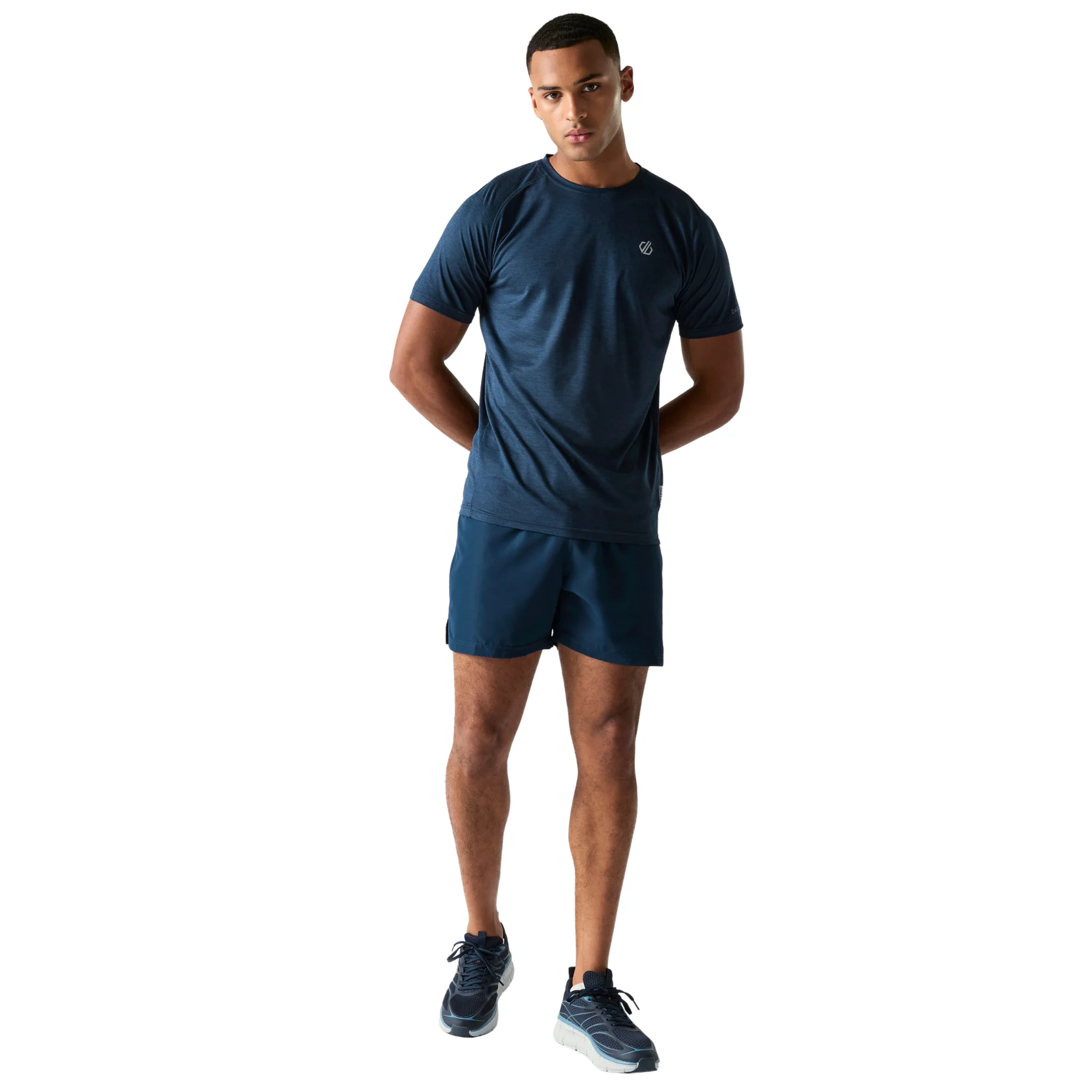Dare 2B Men's Persist UPF50 Short Sleeve Technical Tee (Navy) - Image 4