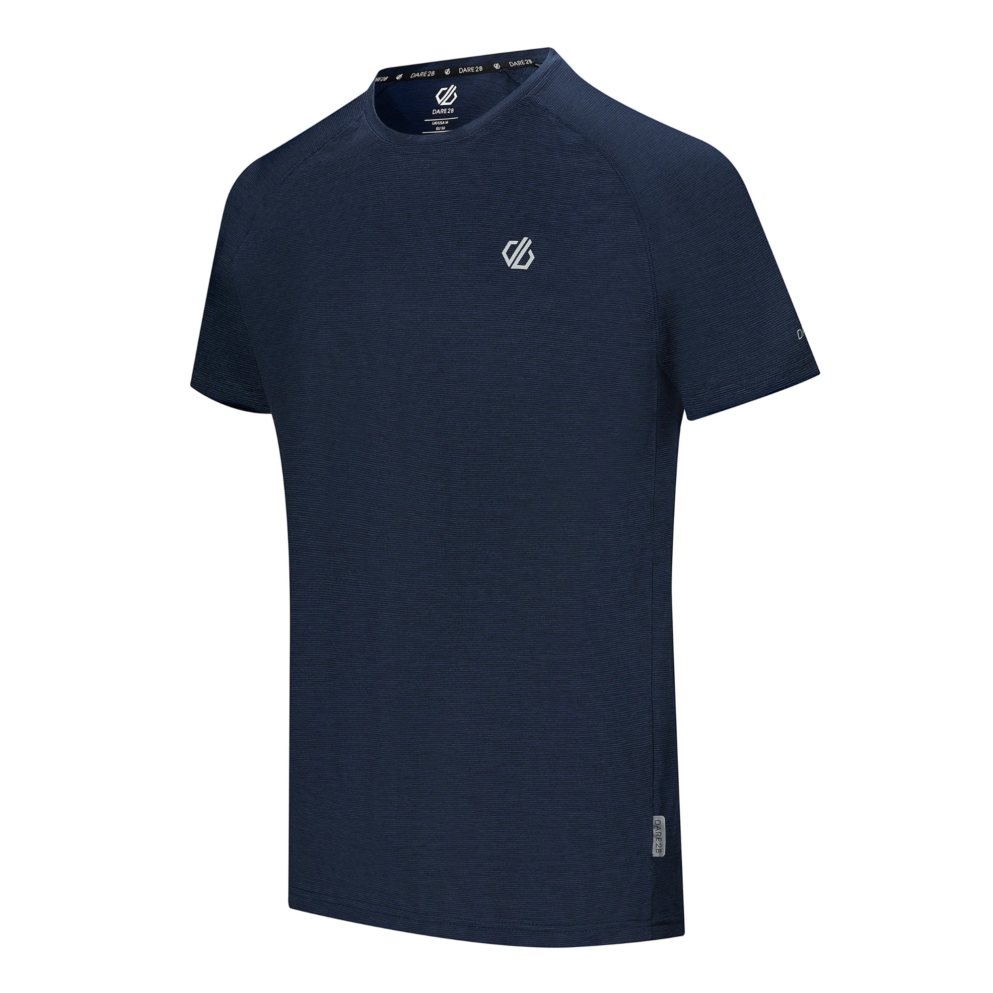 Dare 2B Men's Persist UPF50 Short Sleeve Technical Tee (Navy) - Image 7