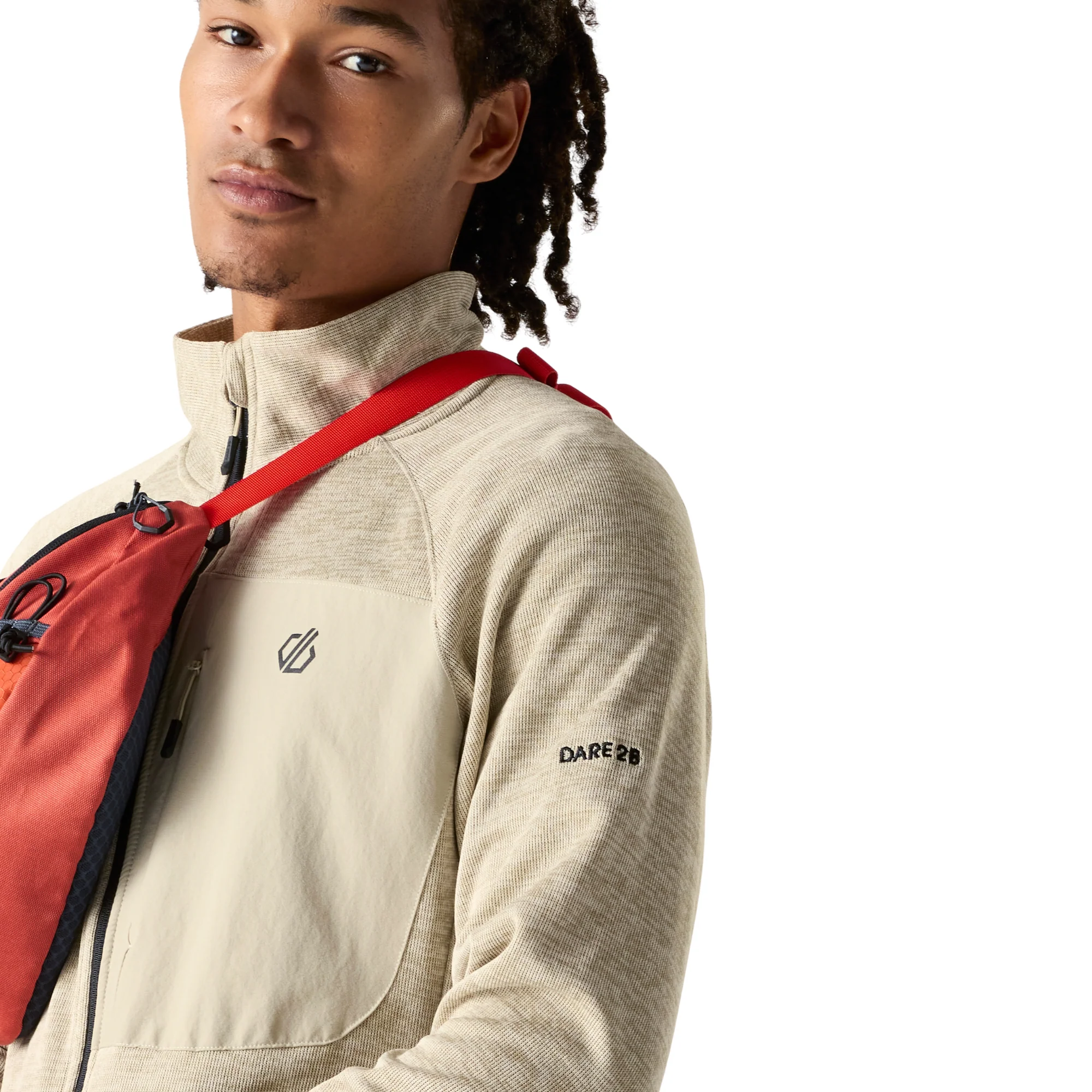 Dare 2B Men's Torrek II UPF50 Full Zip Fleece (Abbeystone) - Image 4