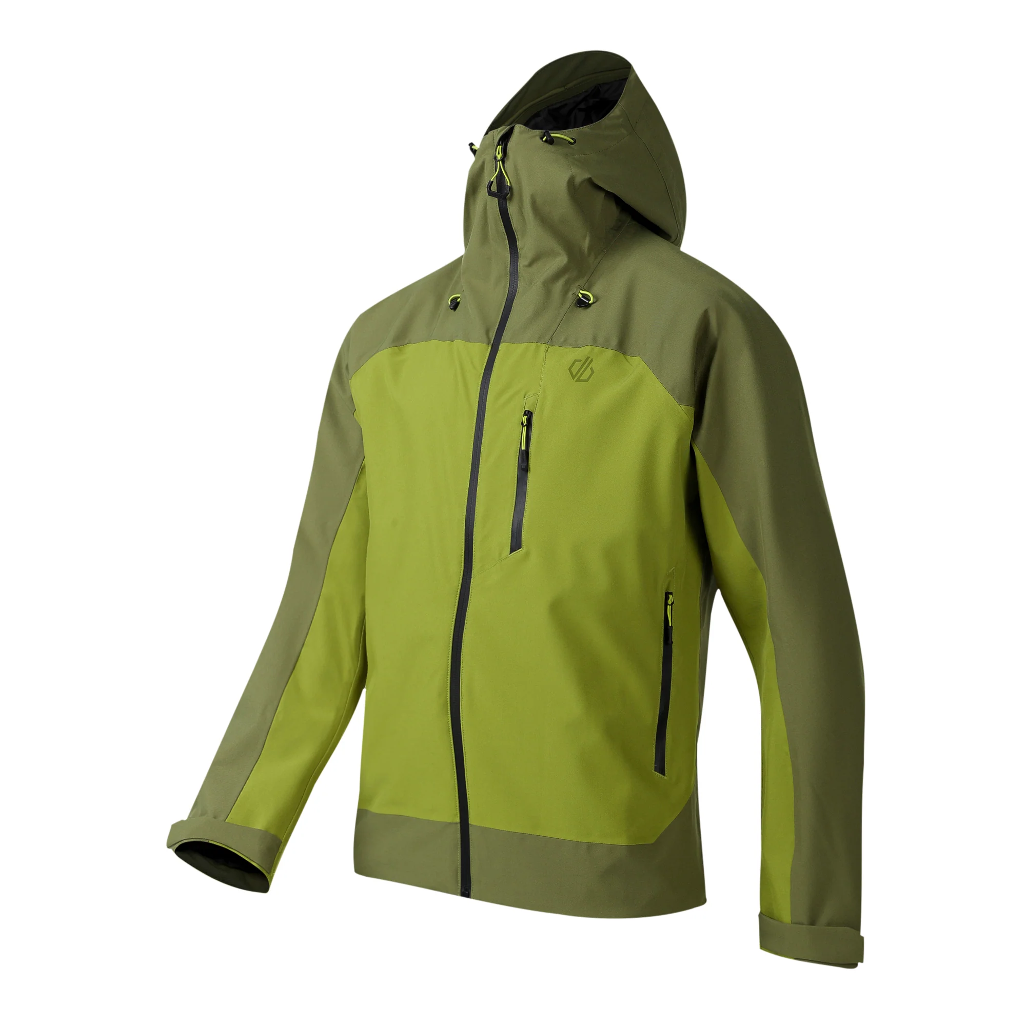 Dare 2B Men's Torrek III Waterproof Jacket (Nephrite Green/Gold) - Image 2