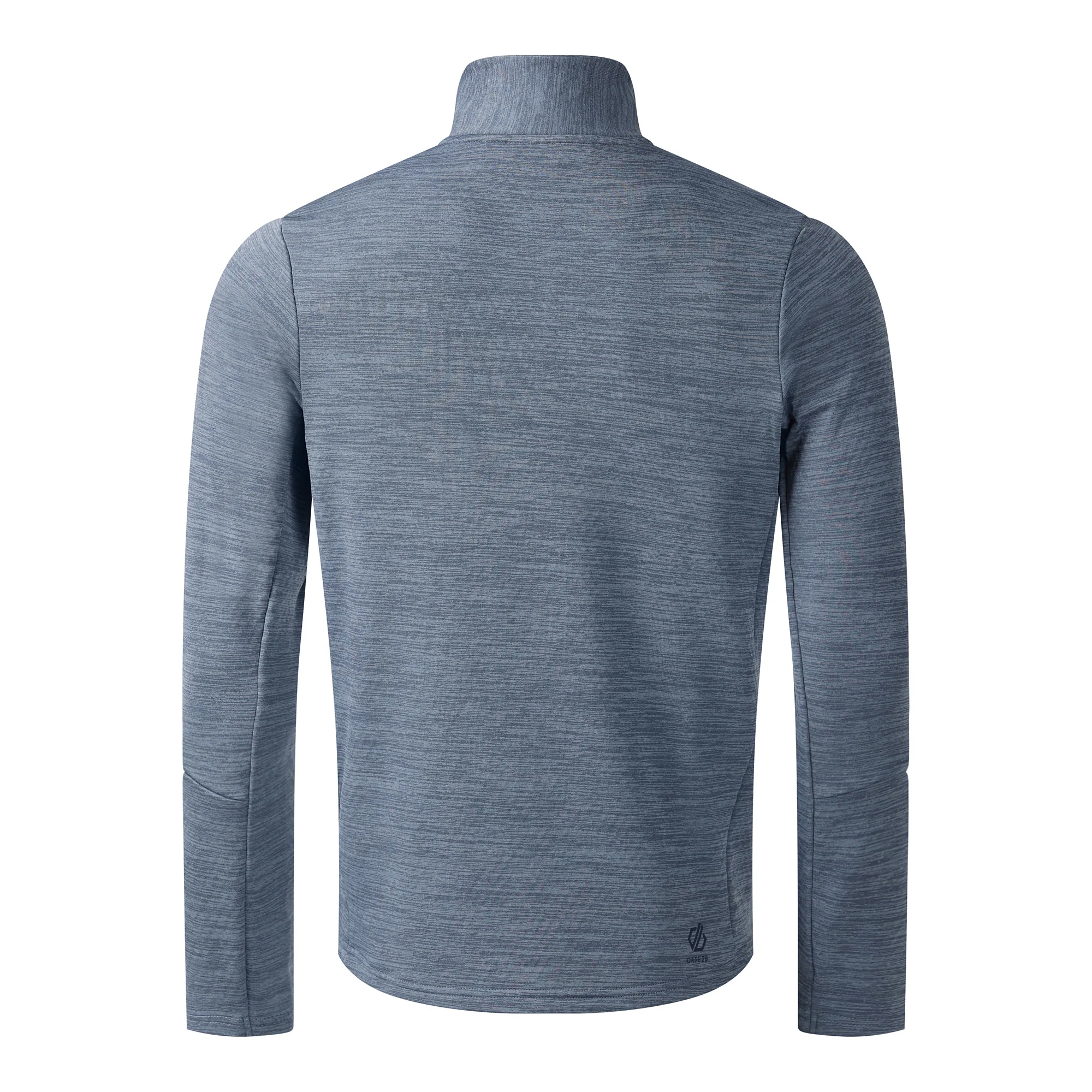 Dare 2B Men's Venture Stretch Midlayer Full Zip Fleece (Mercury/Navy) - Image 11