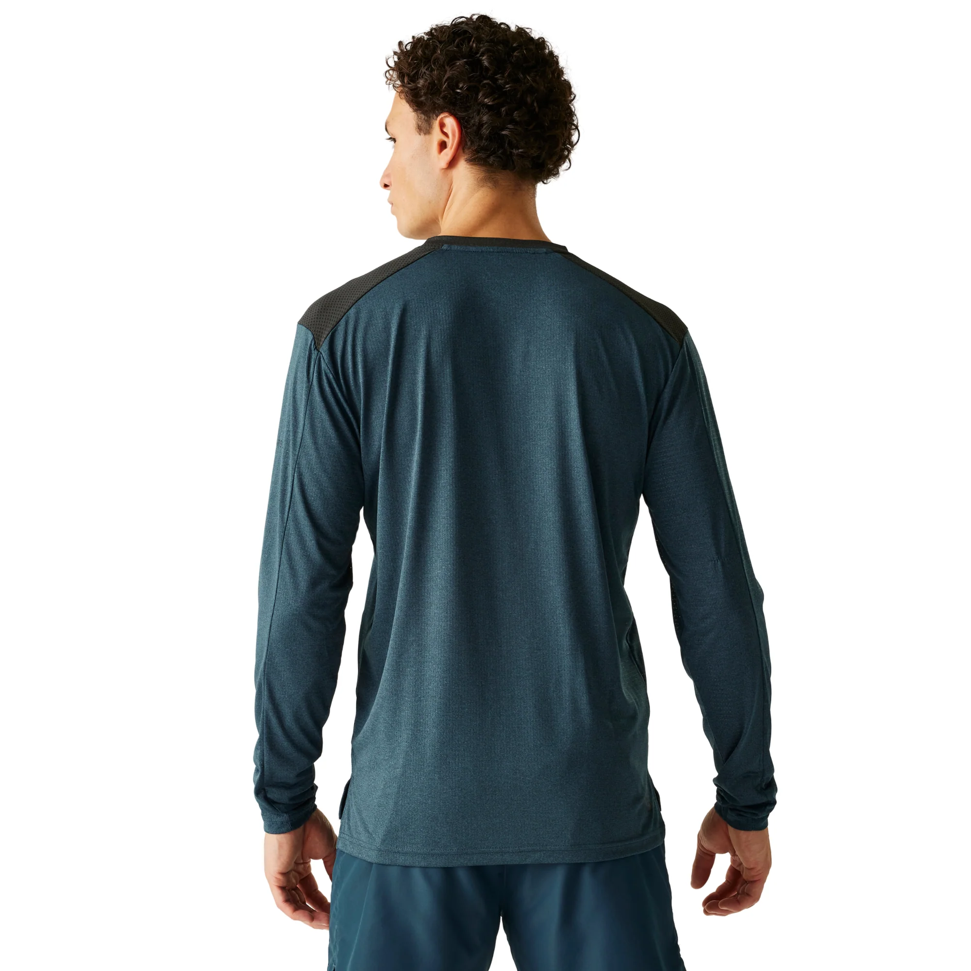 Dare 2B Men's Trackstand Long Sleeve Technical Tee (Moonlight Denim) - Image 2