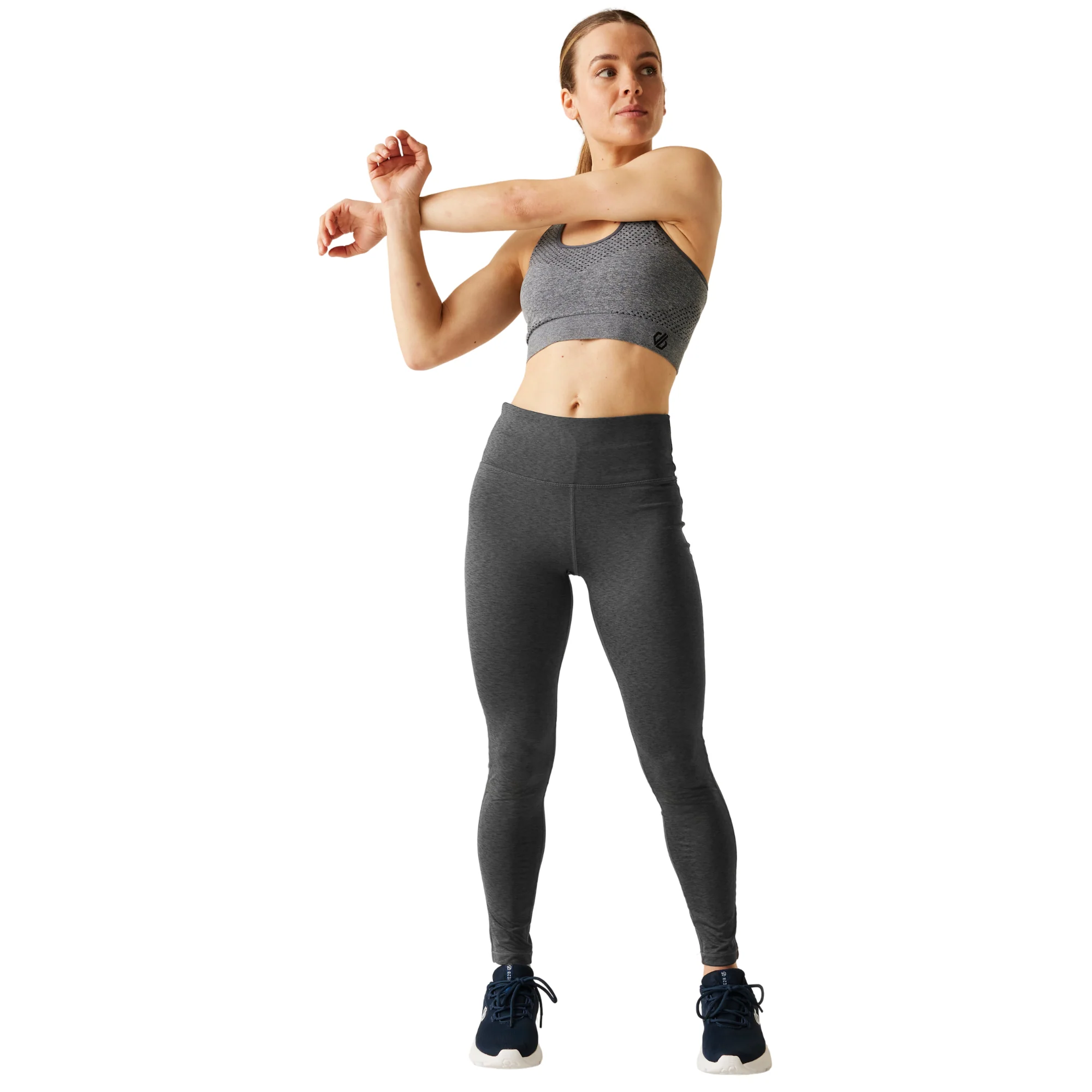 Dare 2B Women's Influential UPF50 Gym Leggings (Charcoal Grey) - Image 6