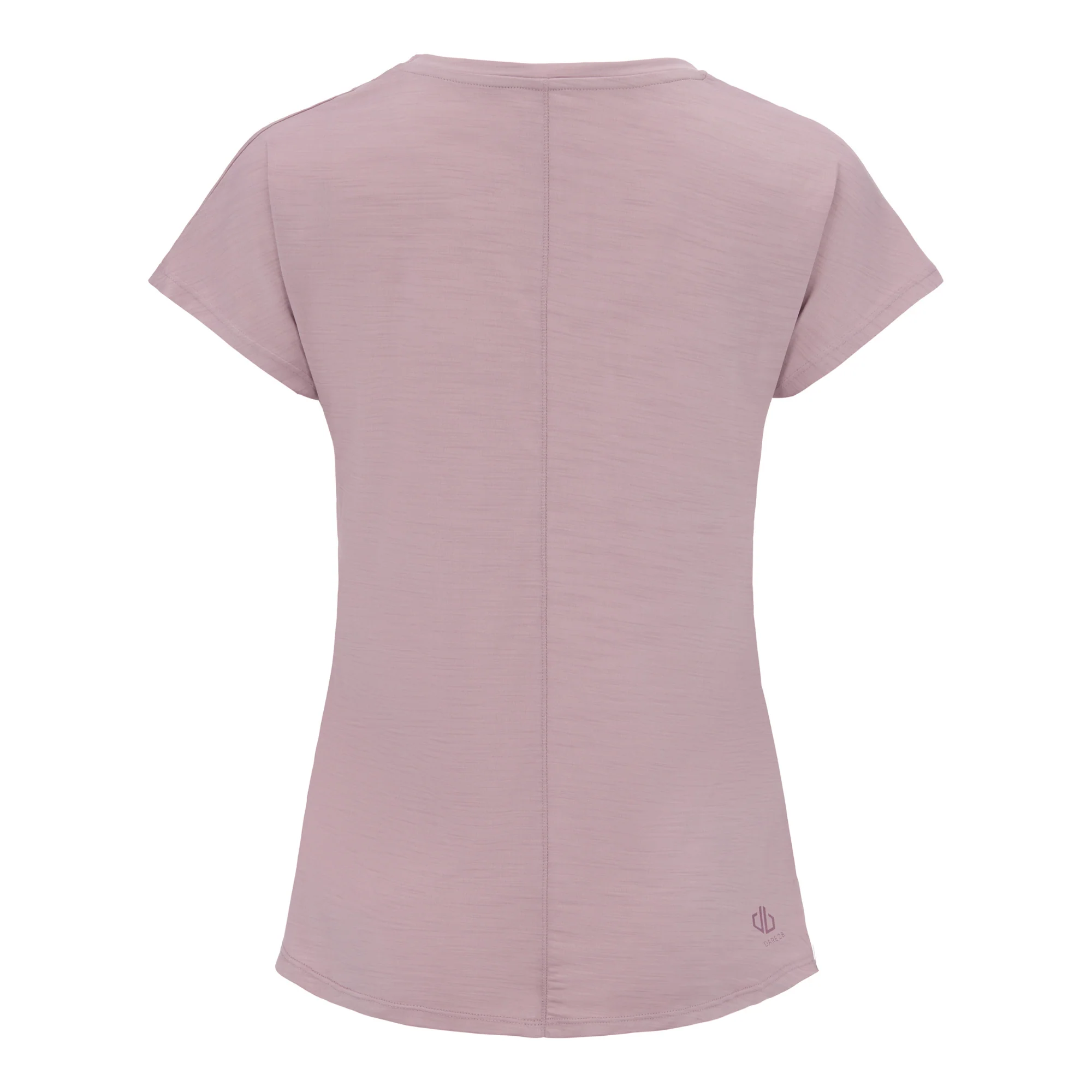 Dare 2B Women's Vigilant Short Sleeve V Neck Technical Tee (Mauve Shadow) - Image 7