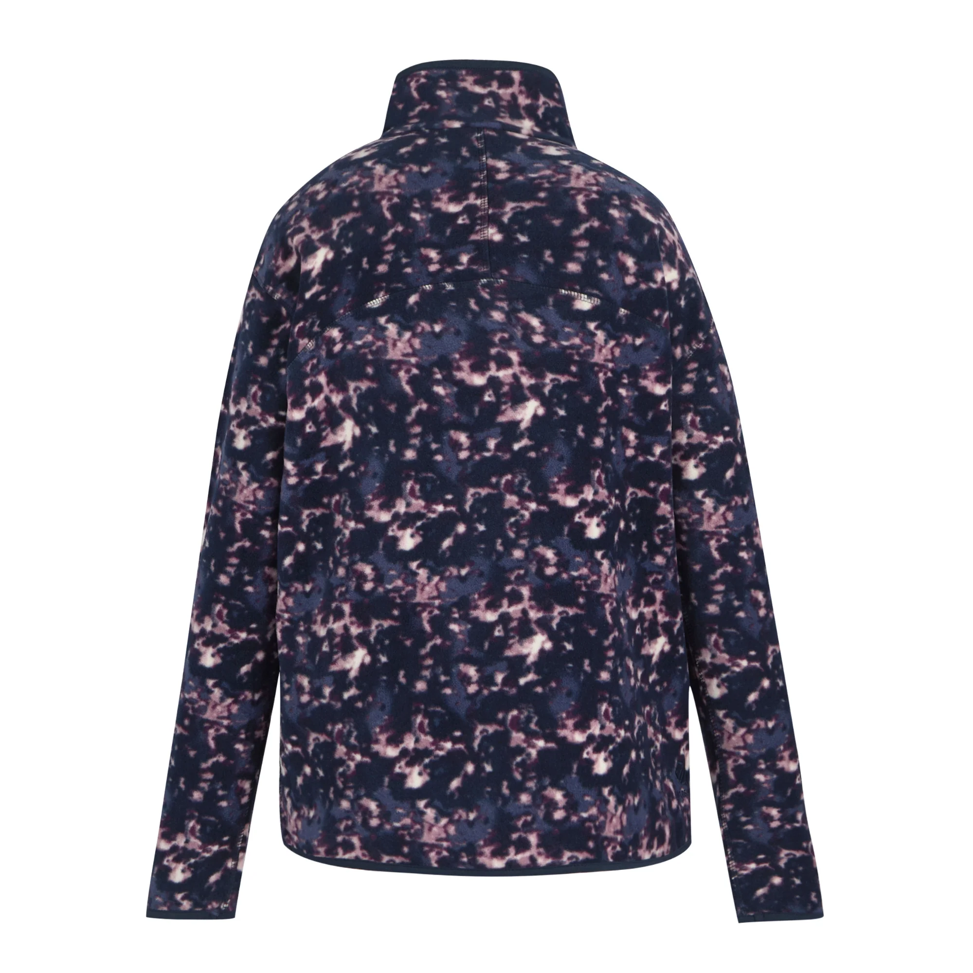 Dare 2B Women's Amble Half Zip Fleece (Navy Ink Print) - Image 7