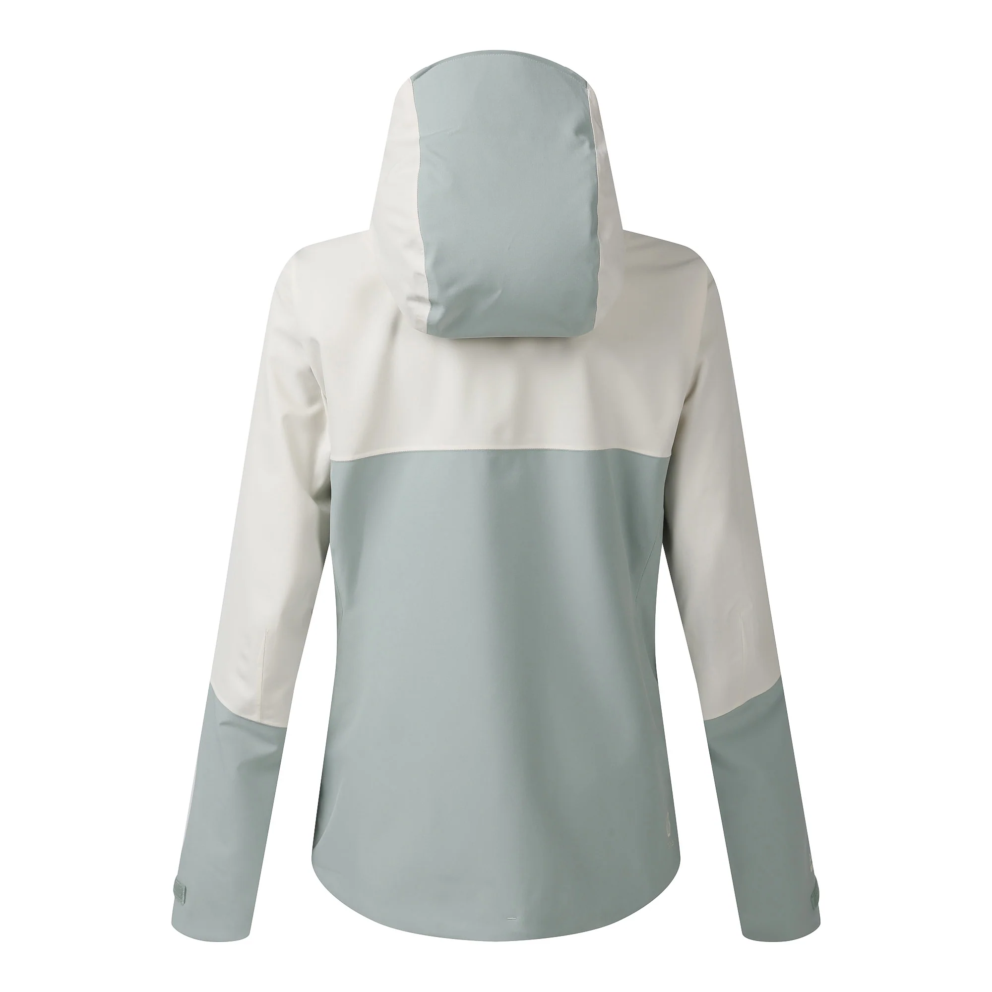 Dare 2B Women's Diverging II Hooded Waterproof Jacket (Almond Milk/Glacier Green) - Image 12
