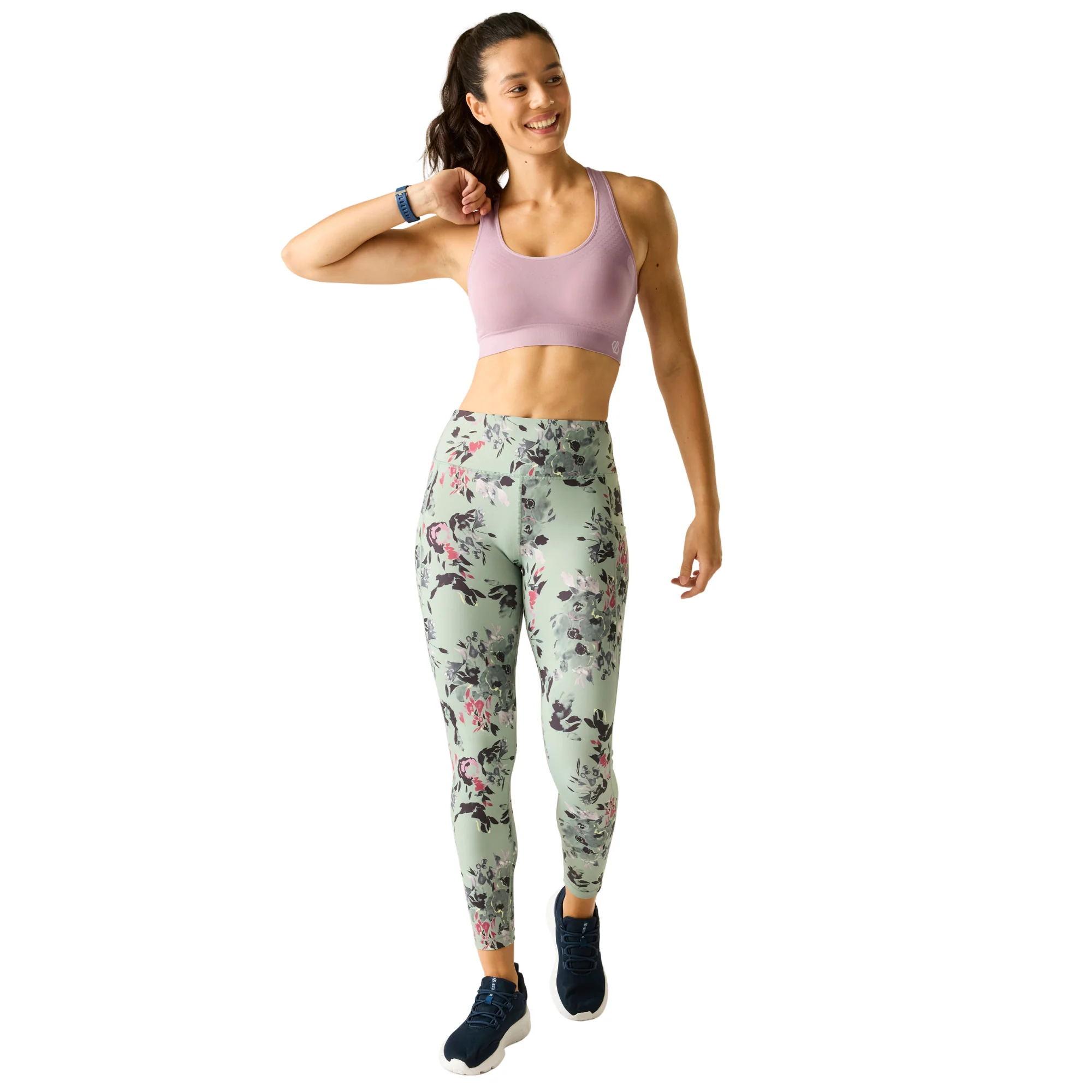 Dare 2B Women's Don't Sweat It II Sports Bra (Mauve Shadow) - Image 6