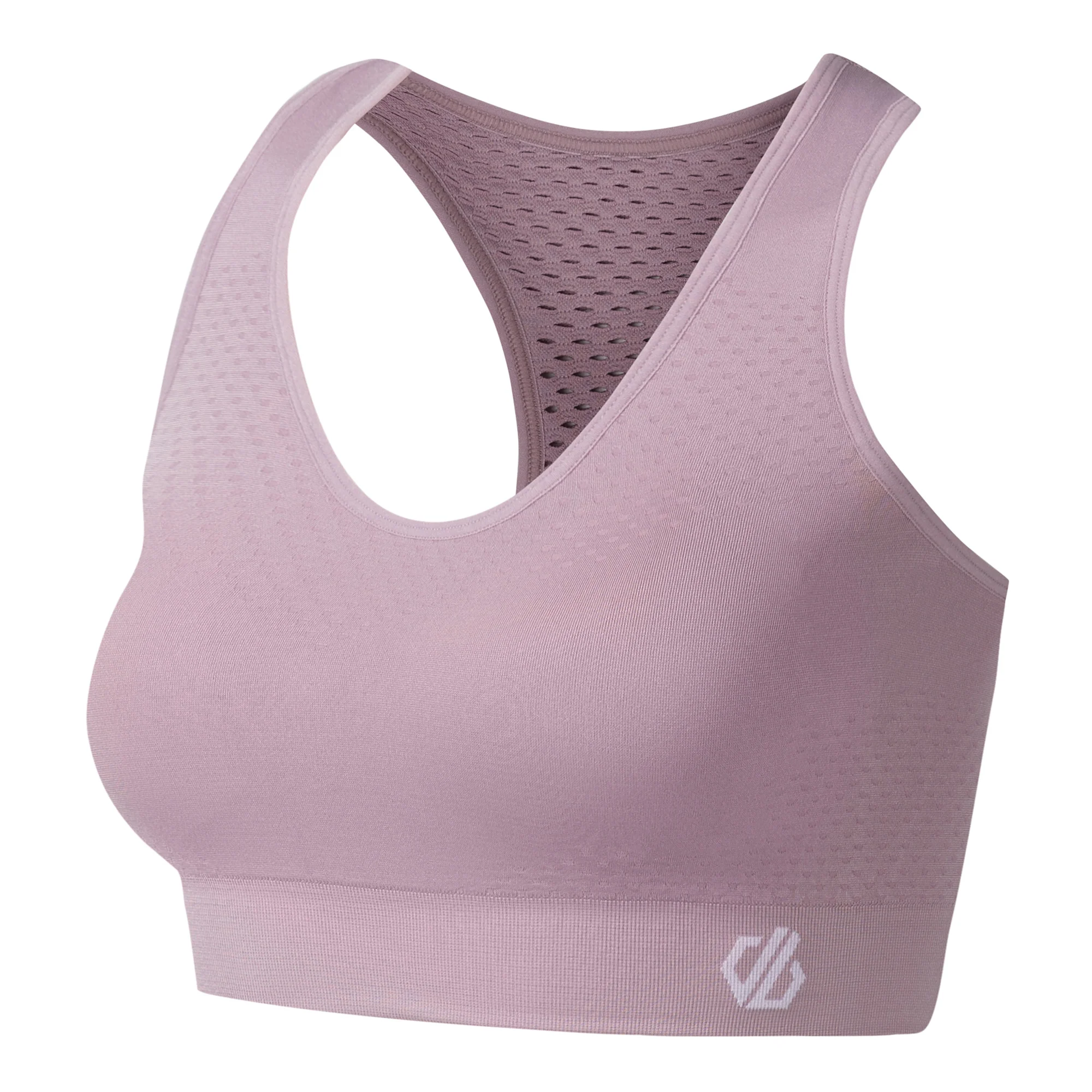 Dare 2B Women's Don't Sweat It II Sports Bra (Mauve Shadow) - Image 8