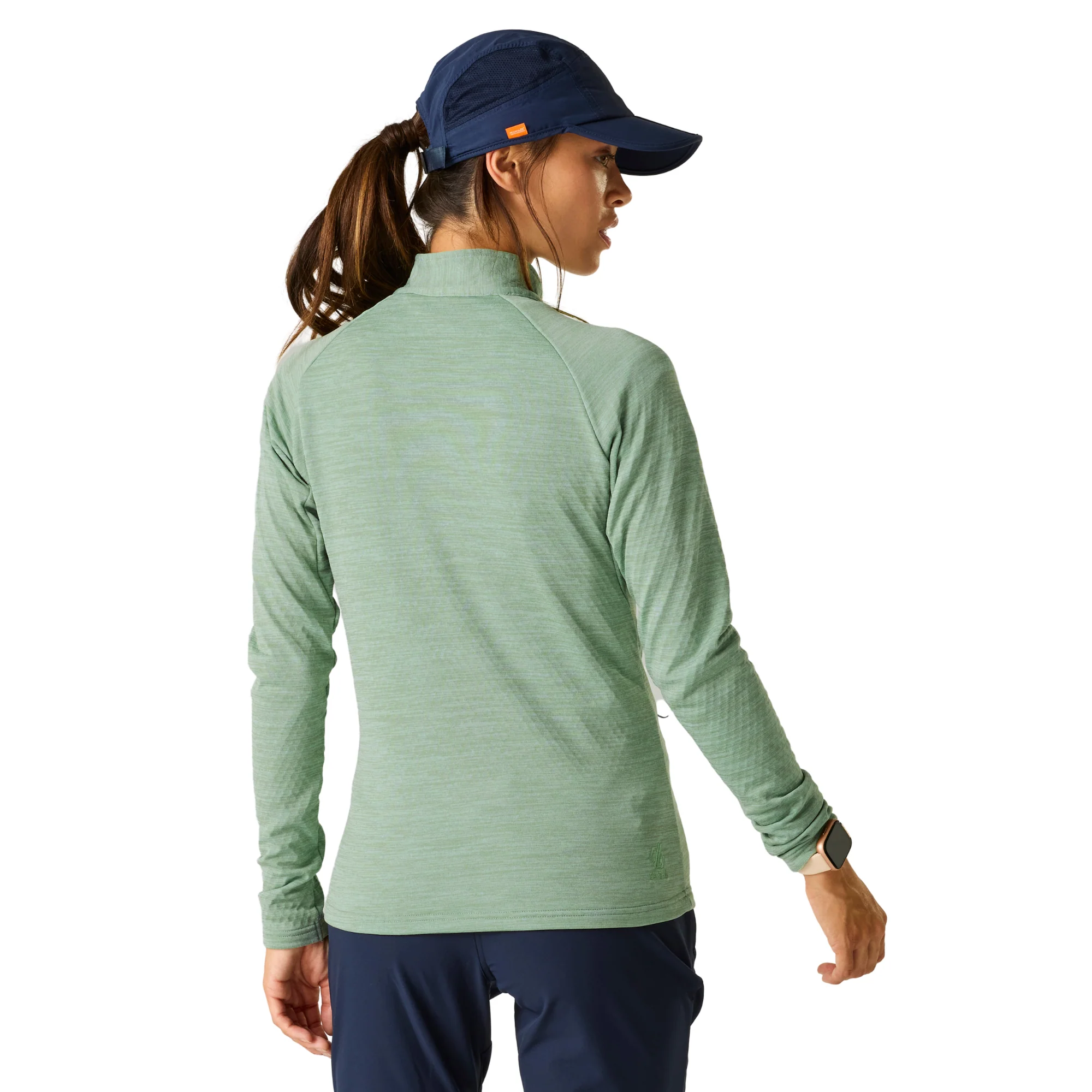 Dare 2B Women's Emerging III UPF50 Midlayer Full Zip Fleece (Glacier Green) - Image 2