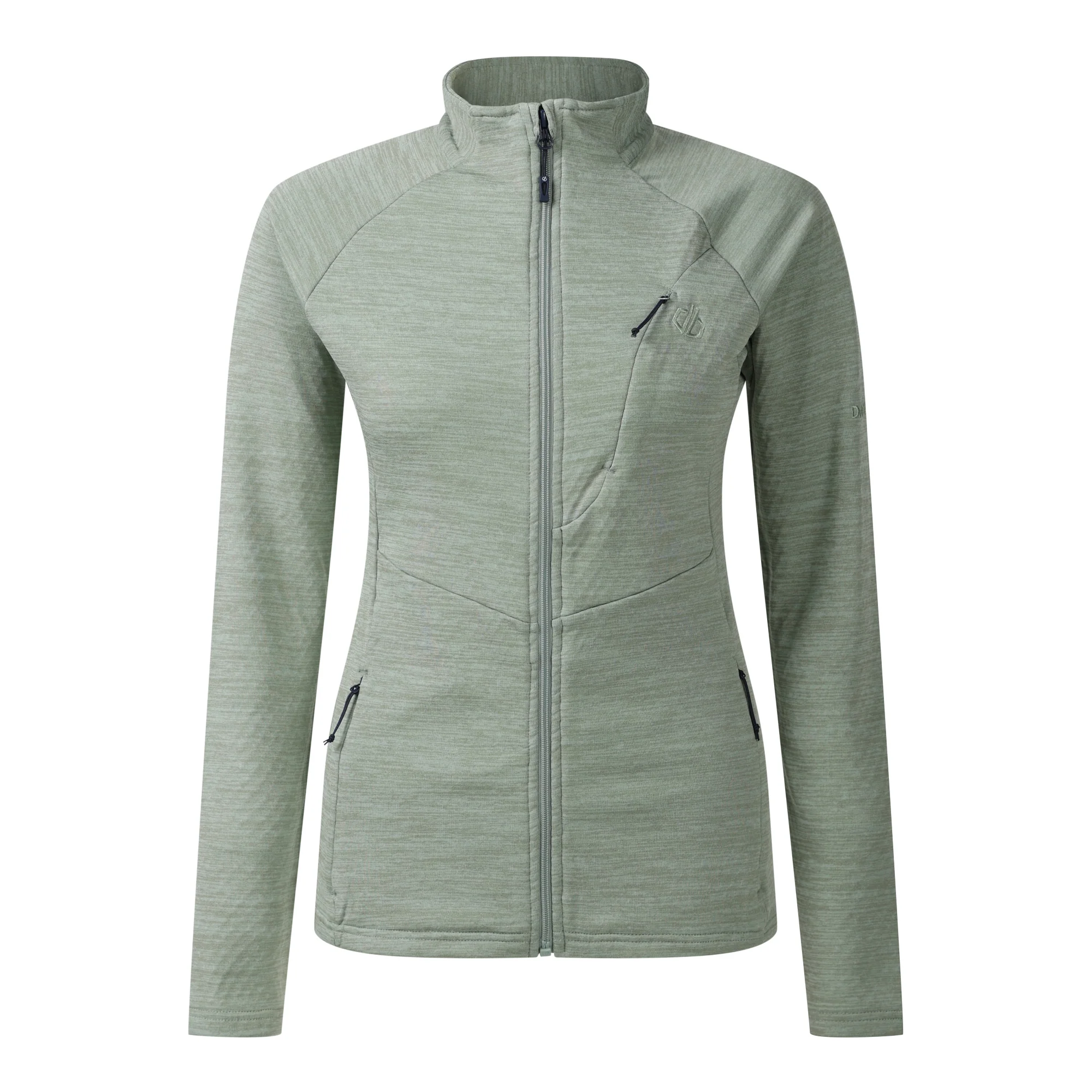 Dare 2B Women's Emerging III UPF50 Midlayer Full Zip Fleece (Glacier Green) - Image 8