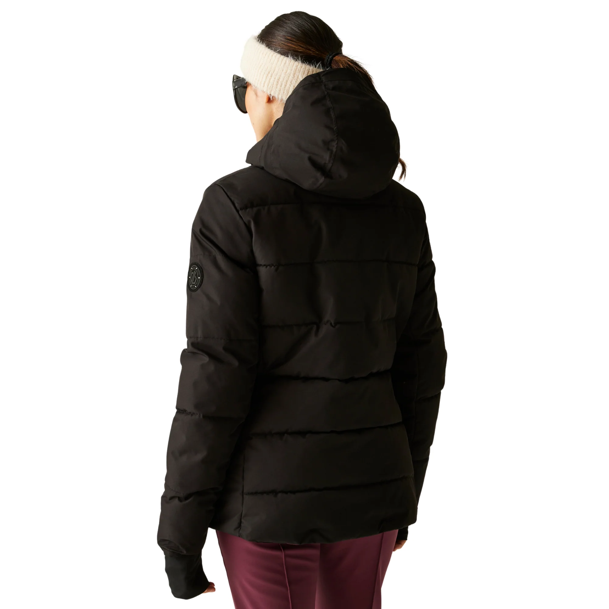 Dare 2B Women's Glacier Waterproof Insulated Ski Jacket (Black) - Image 2