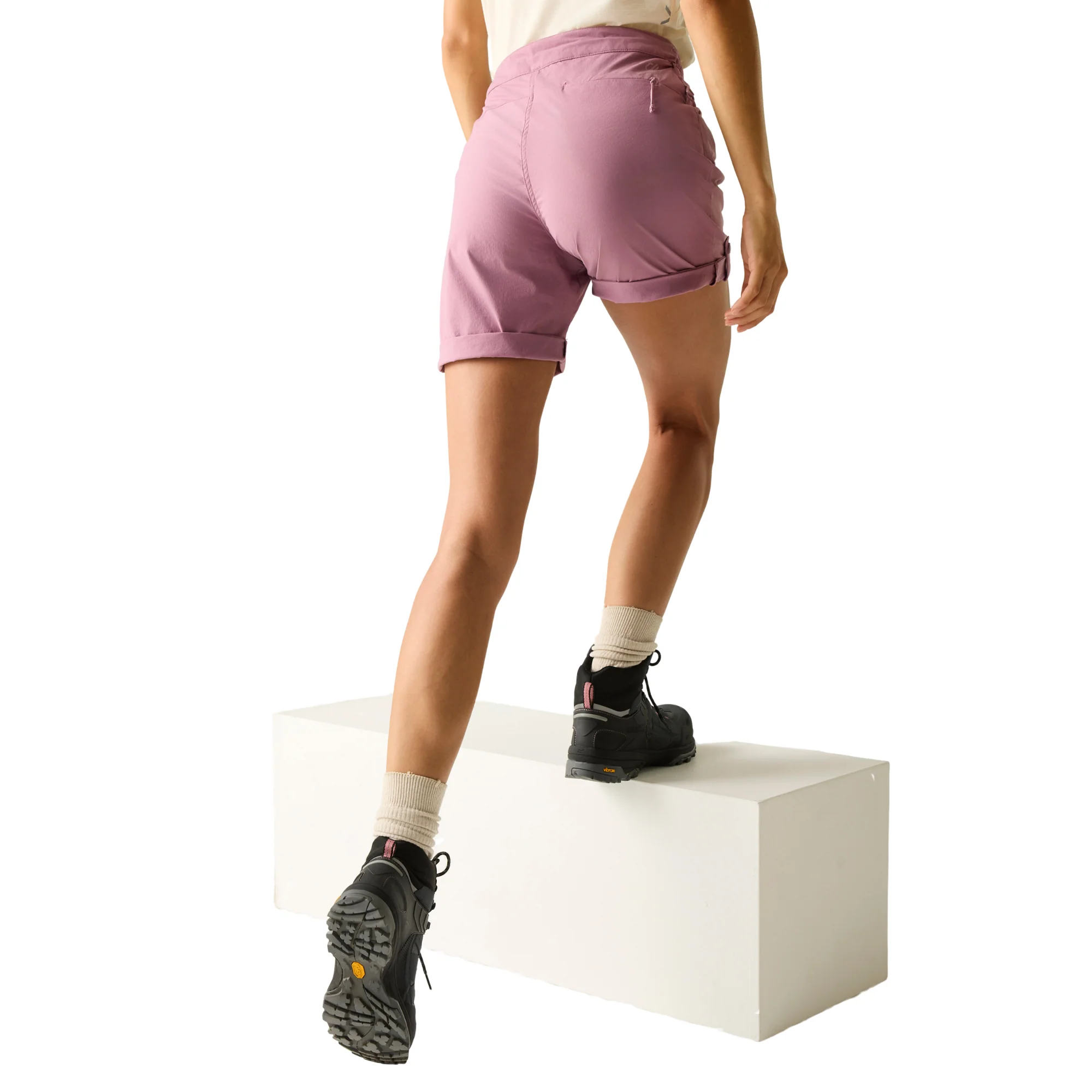 Dare 2B Women's Melodic III UPF50 Shorts (Dusky Orchid) - Image 2