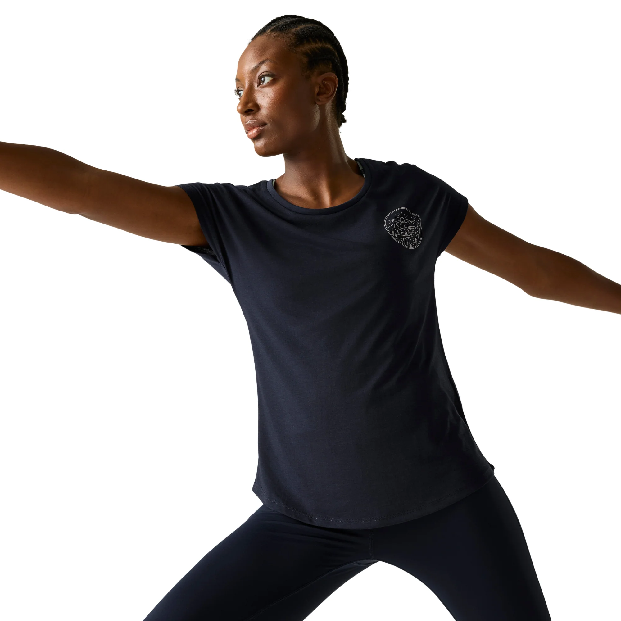 Dare 2B Women's Serenity Technical Tee (Navy)