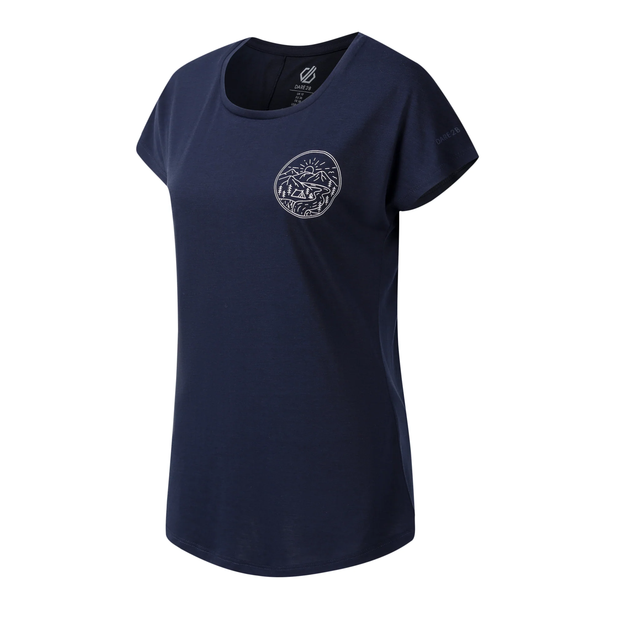 Dare 2B Women's Serenity Technical Tee (Navy) - Image 6