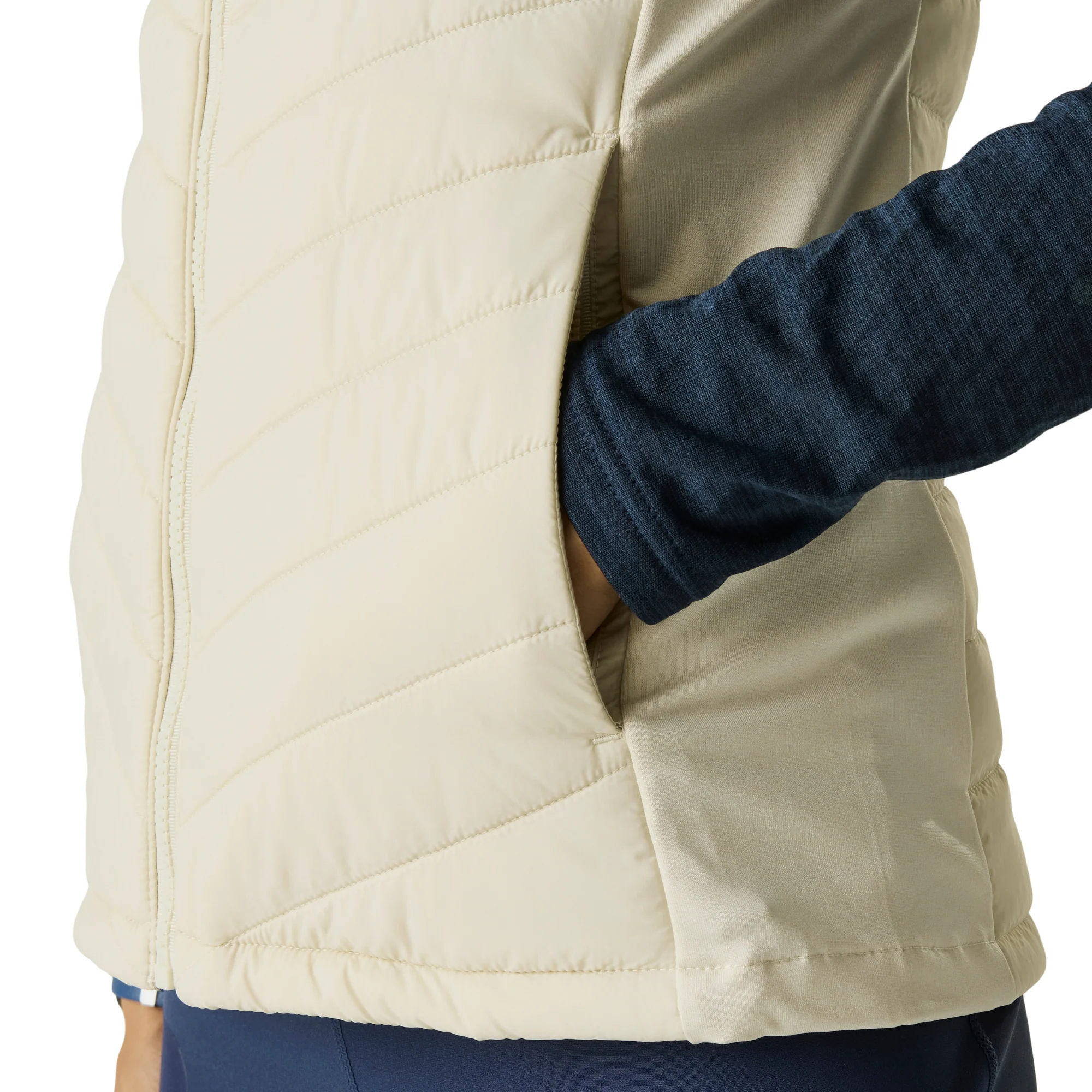 Dare 2B Women's Air Lite Insulated Gilet (Almond Milk) - Image 3