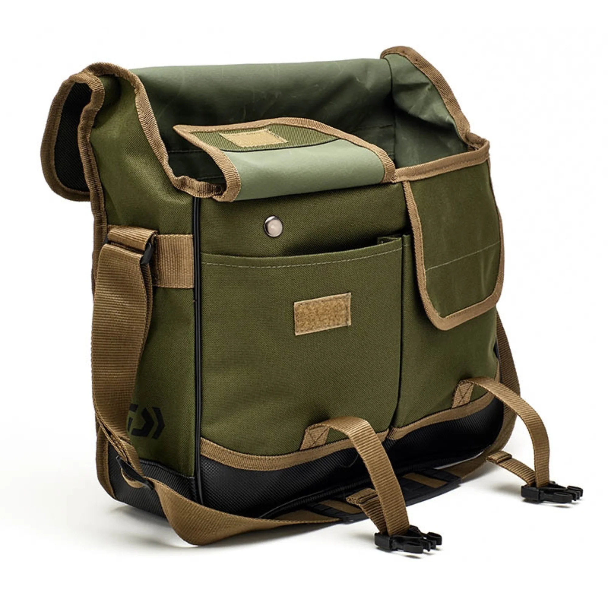Daiwa Wilderness Game Bag 2 (Olive Green/Brown) - Image 2