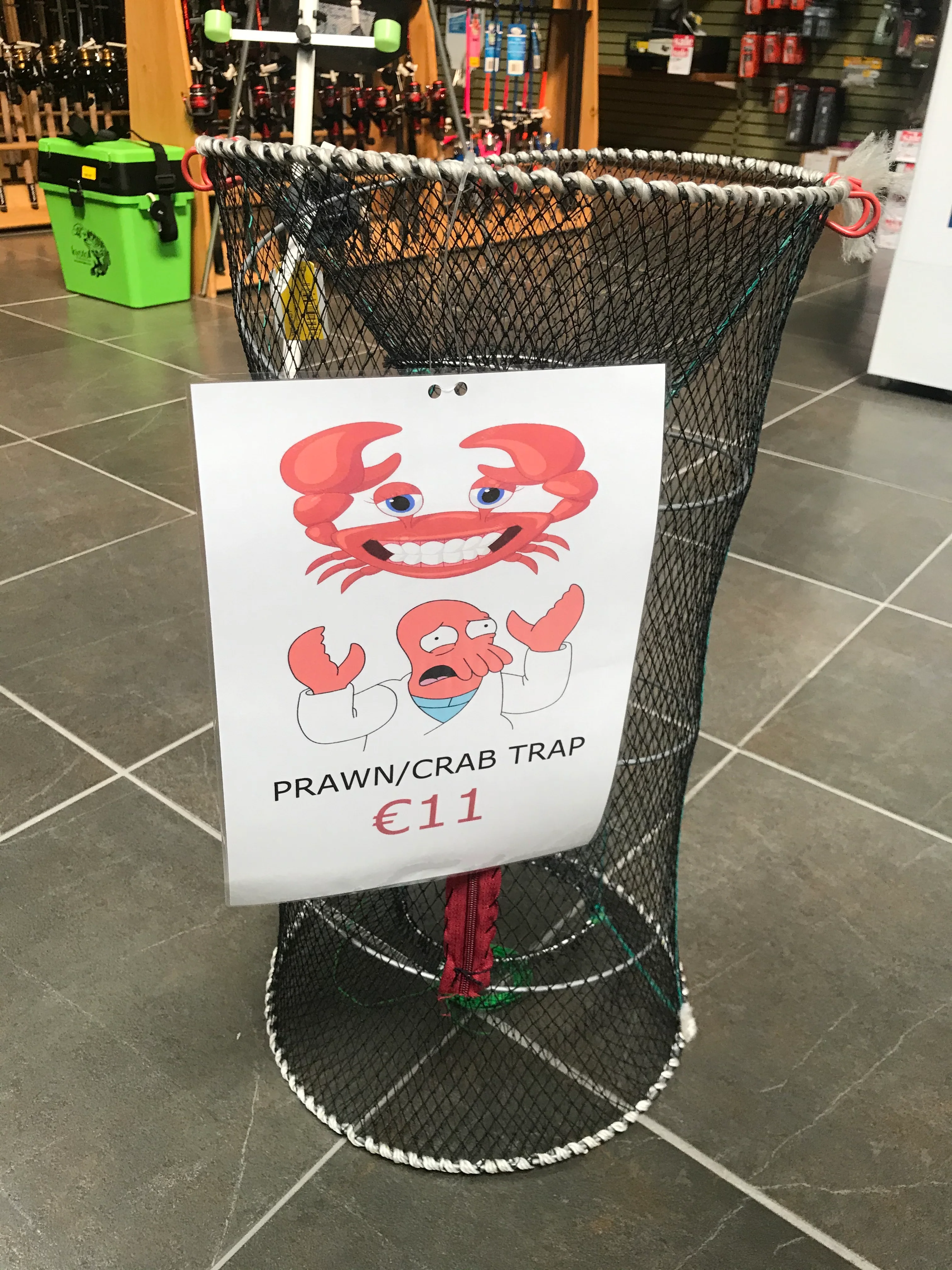 Dennett Shrimp & Crab Trap (33cm x 60cm) - Image 2