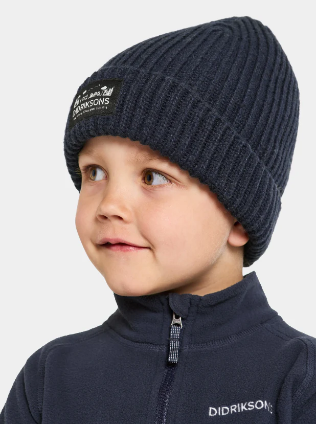 Didriksons Kids Bus Beanie Hat (Navy) - Image 3