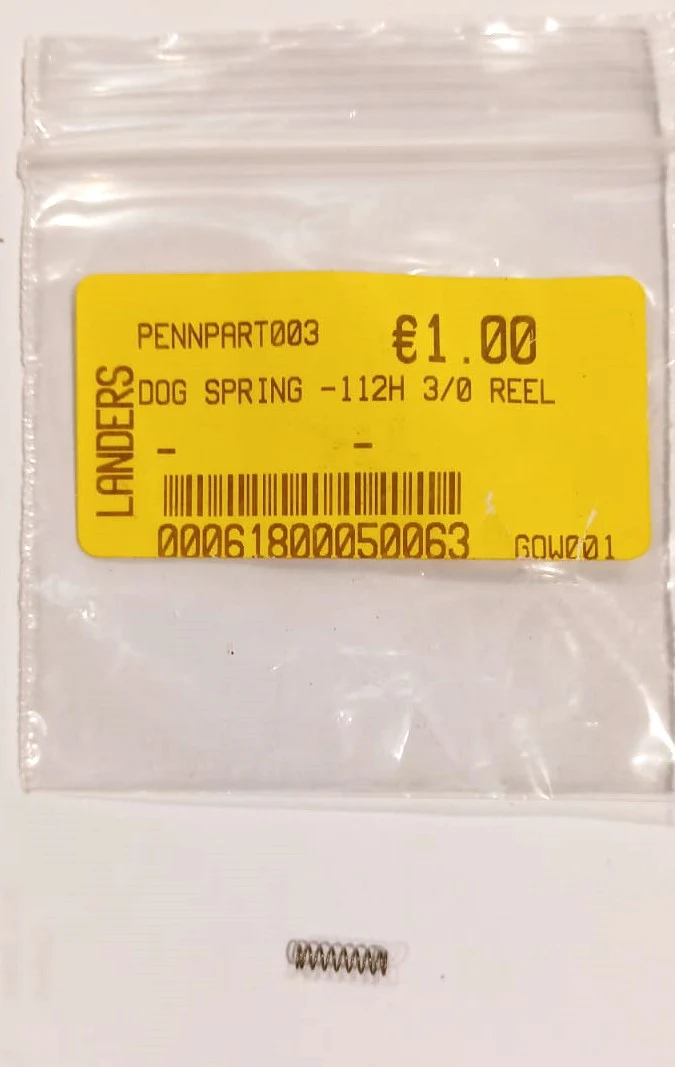 Penn Spare Part - Dog Spring - 112H Special Senator 3/0 Reel - Image 2