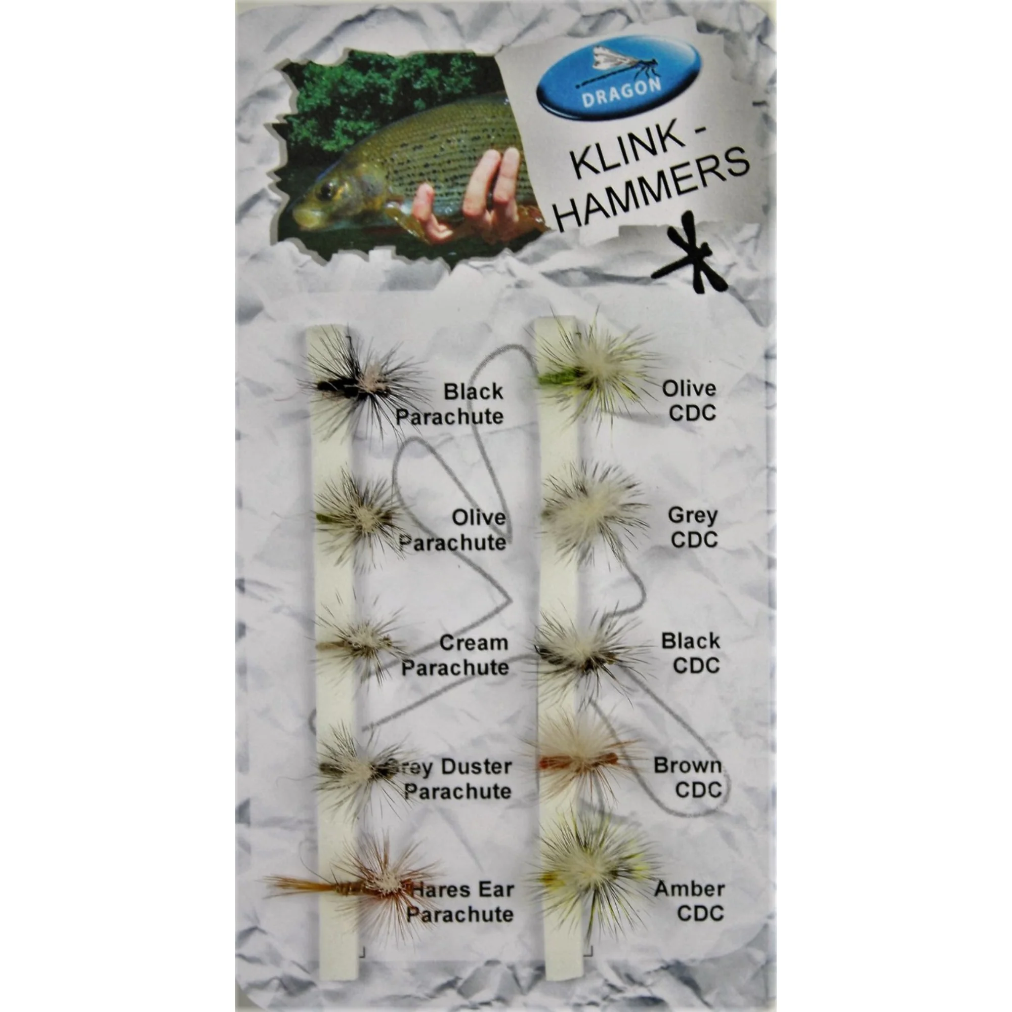 Dragon Klinkhammers Trout Flies (10 Pack)