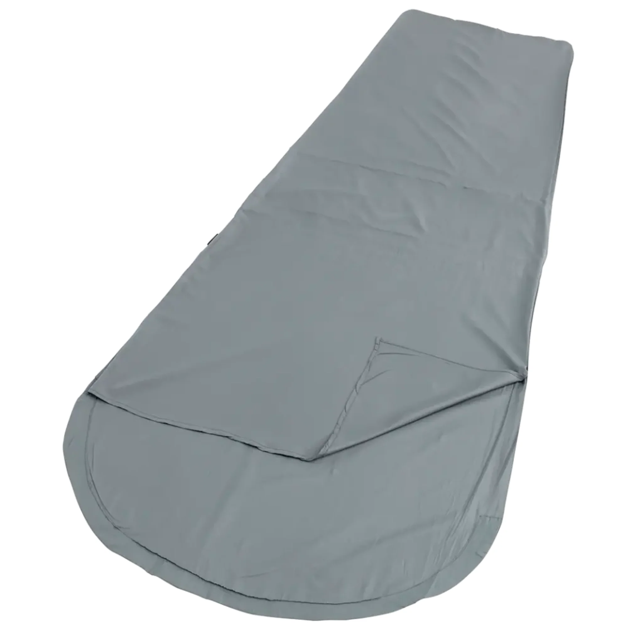 Easy Camp Sleeping Bag Liner Ultralight - Mummy Shape (Black/Grey)