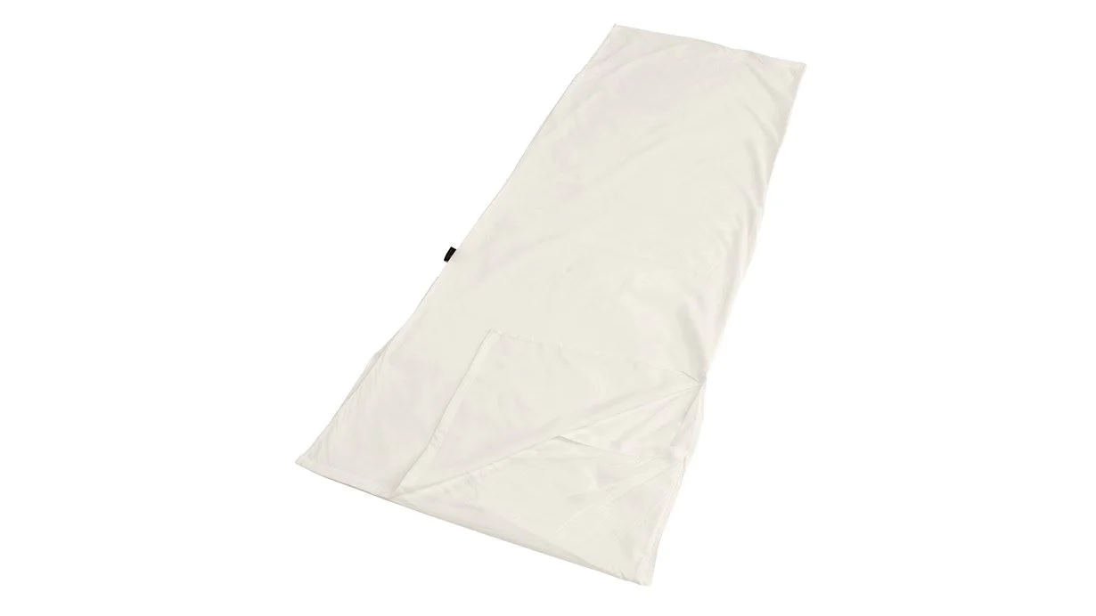 Easy Camp Sleeping Bag Liner YHA - Rectangular Shape (White)