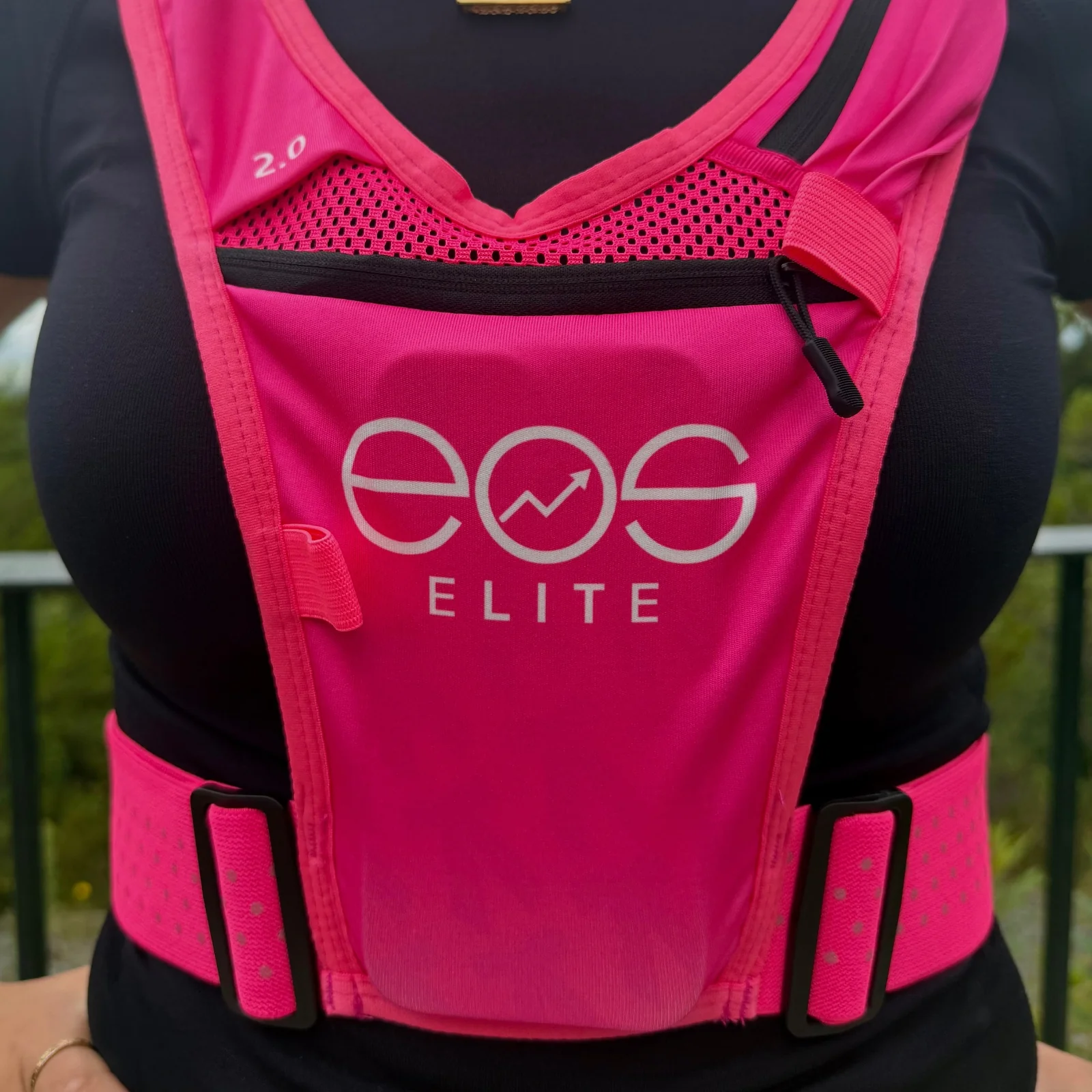 Eos Elite Unisex Ultralight 2.0 Running Vest (Pink) - Image 5