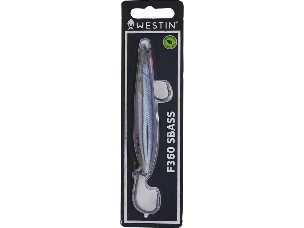 Westin F360 SBass Lead Free Metal Lure (10.5cm/32g)(Real Sandeel) - Image 2