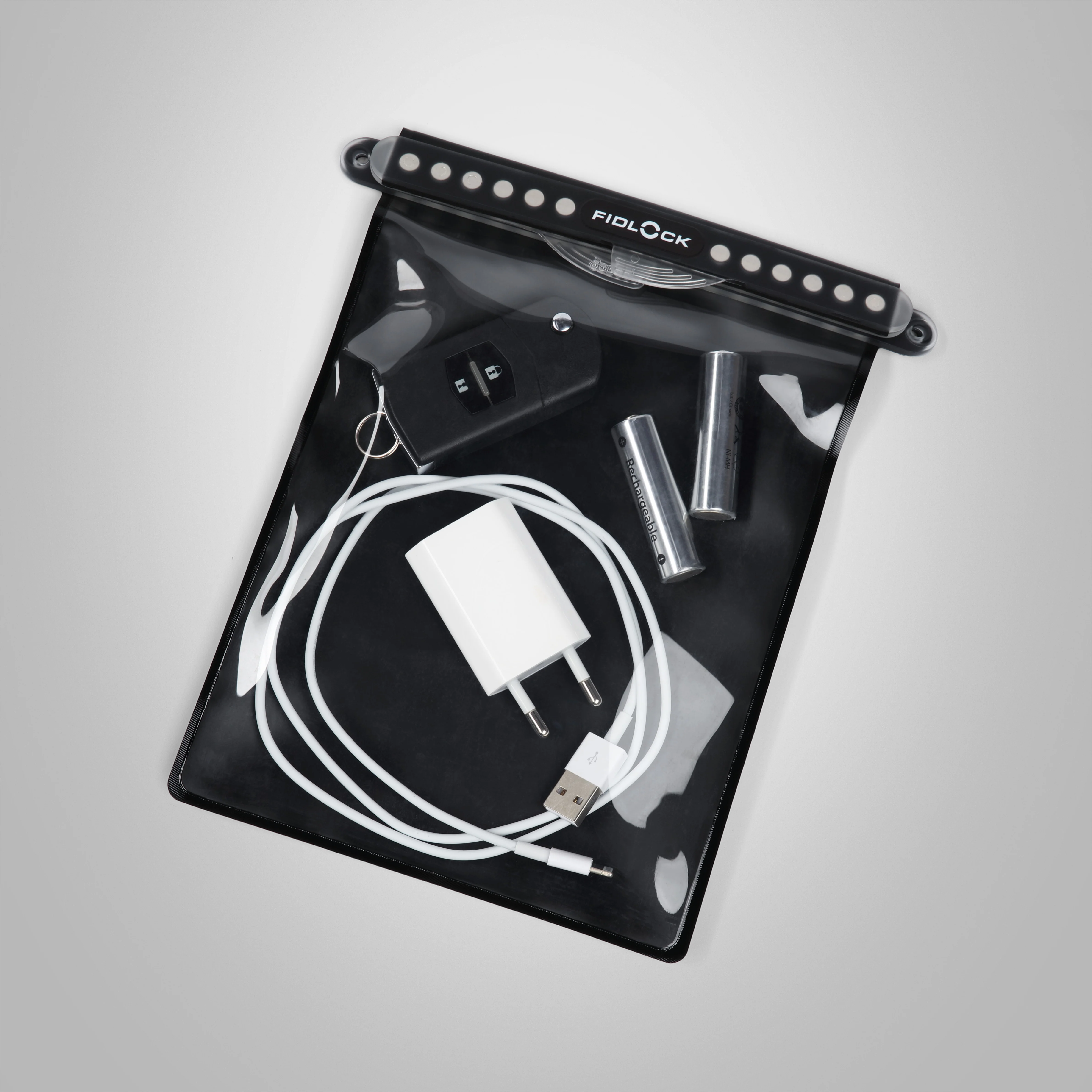 Fidlock Hermetic Maxi Dry Bag (Transparent Black) - Image 3