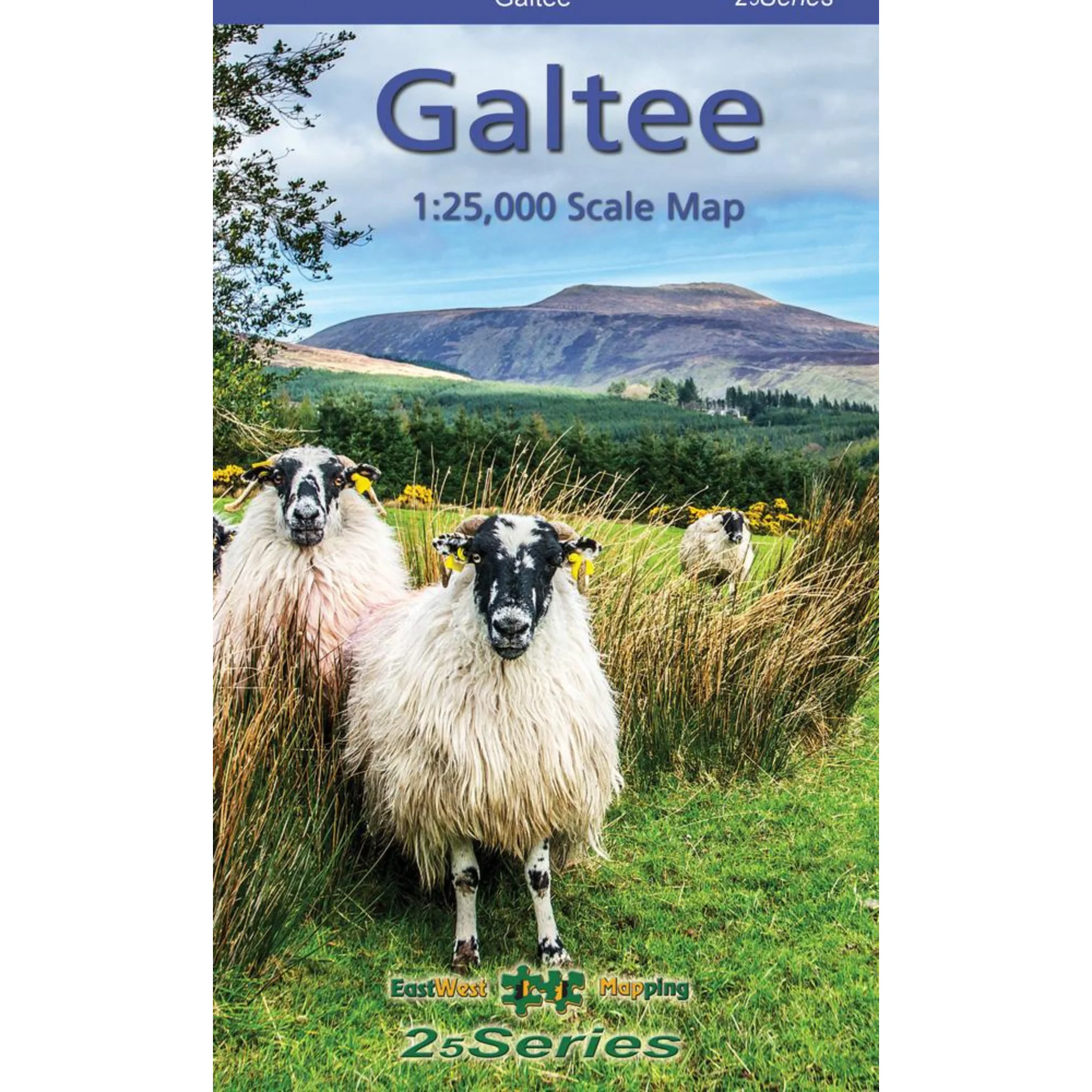 EastWest Mapping Galtee Mountains Paper Map (1:25,000)