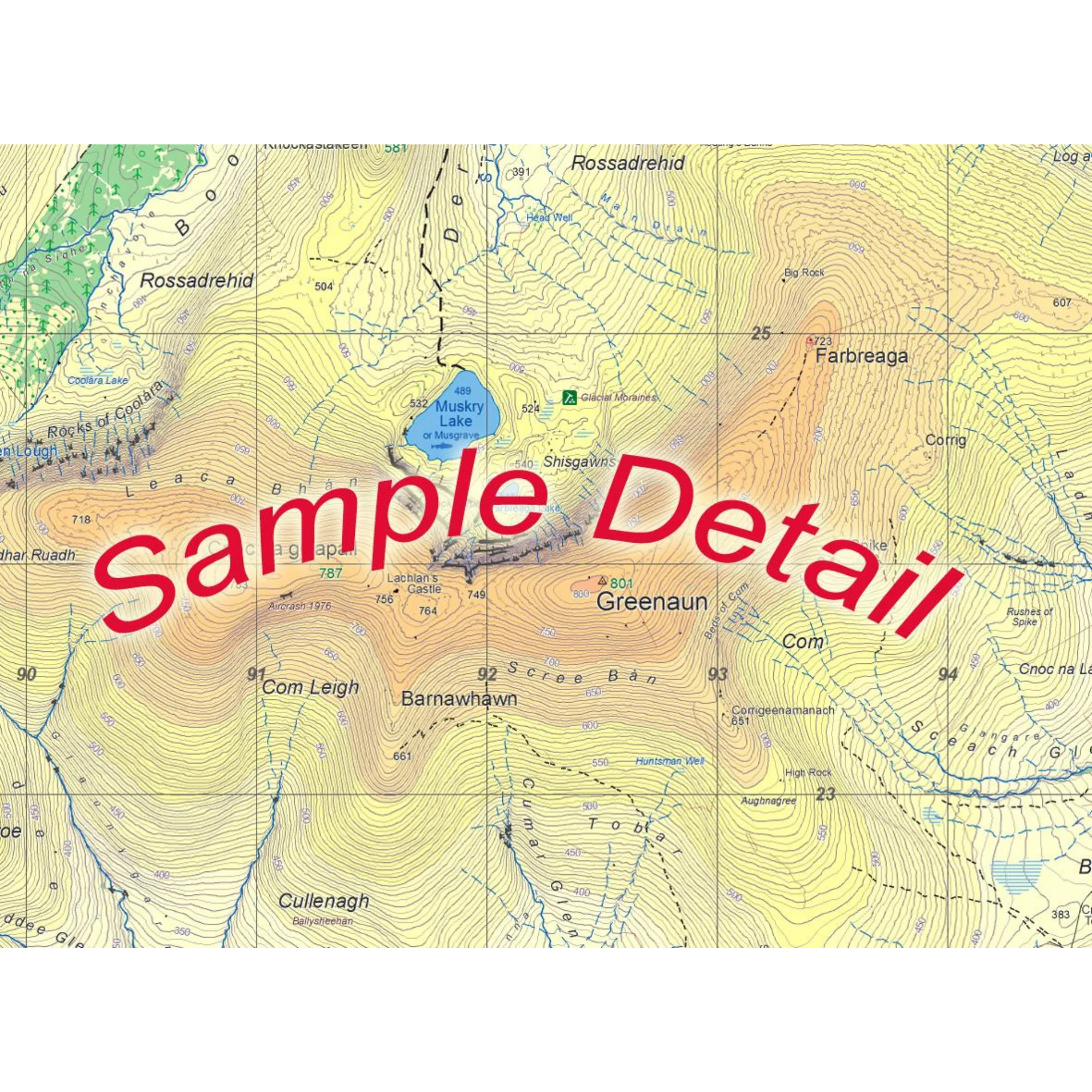 EastWest Mapping Galtee Mountains Paper Map (1:25,000) - Image 3