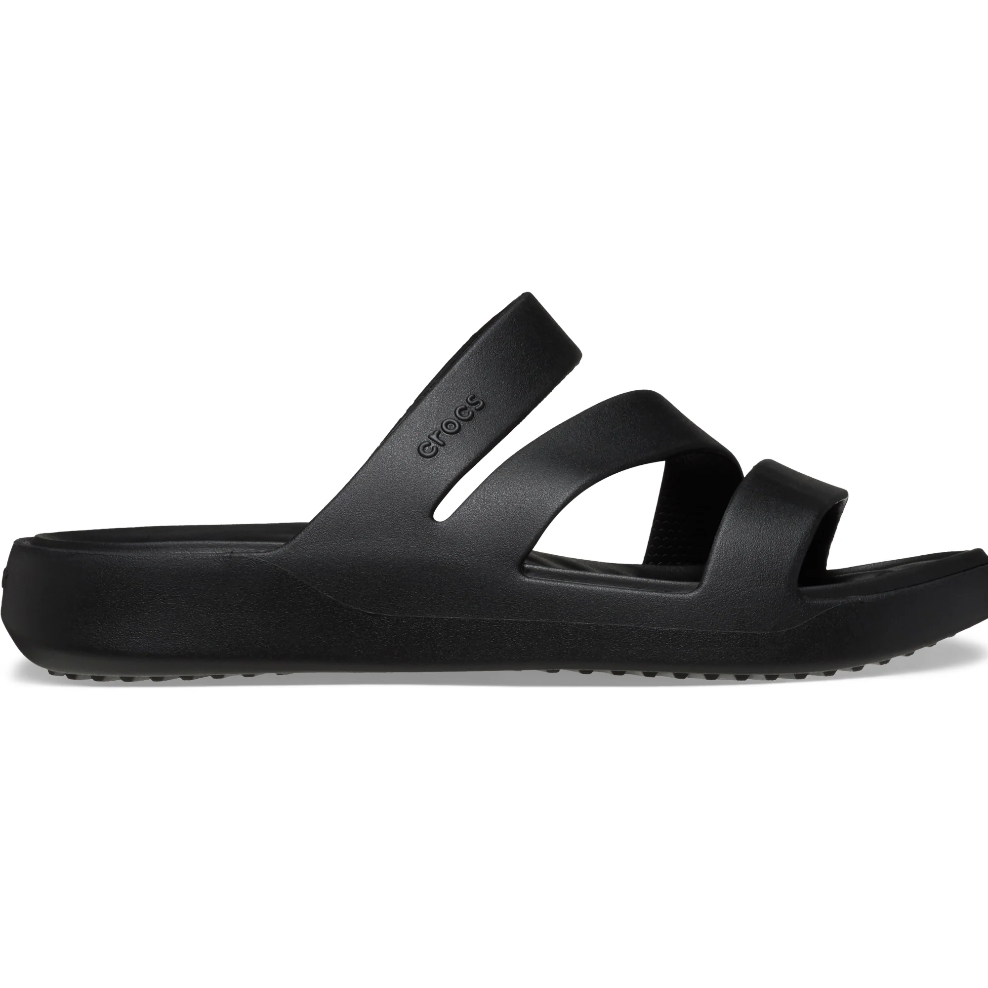 Crocs Women's Getaway Strappy Sandals (Black)