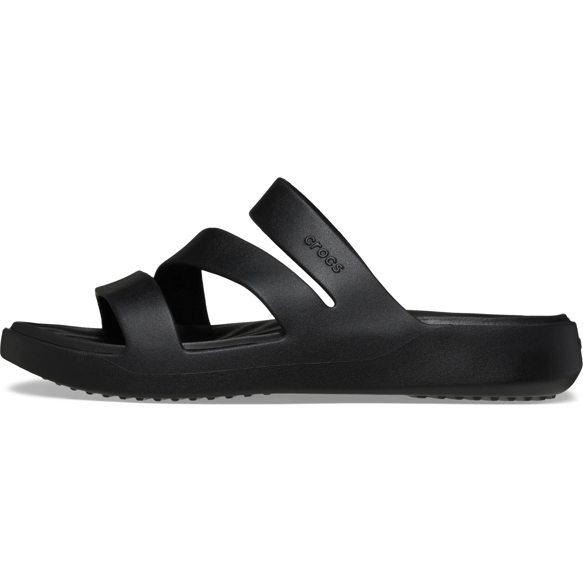 Crocs Women's Getaway Strappy Sandals (Black) - Image 2