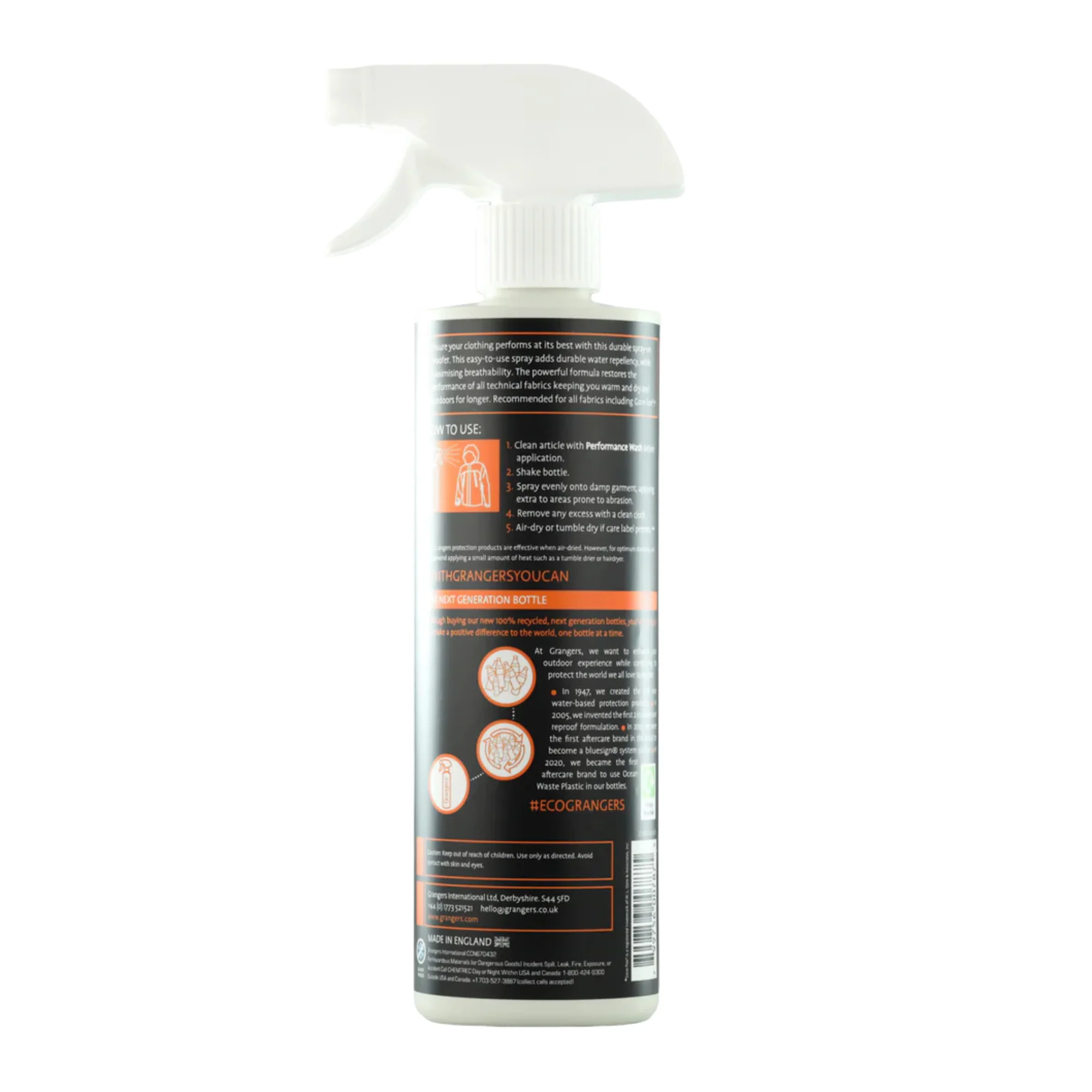 Grangers Performance Repel Plus Spray (500ml) - Image 2