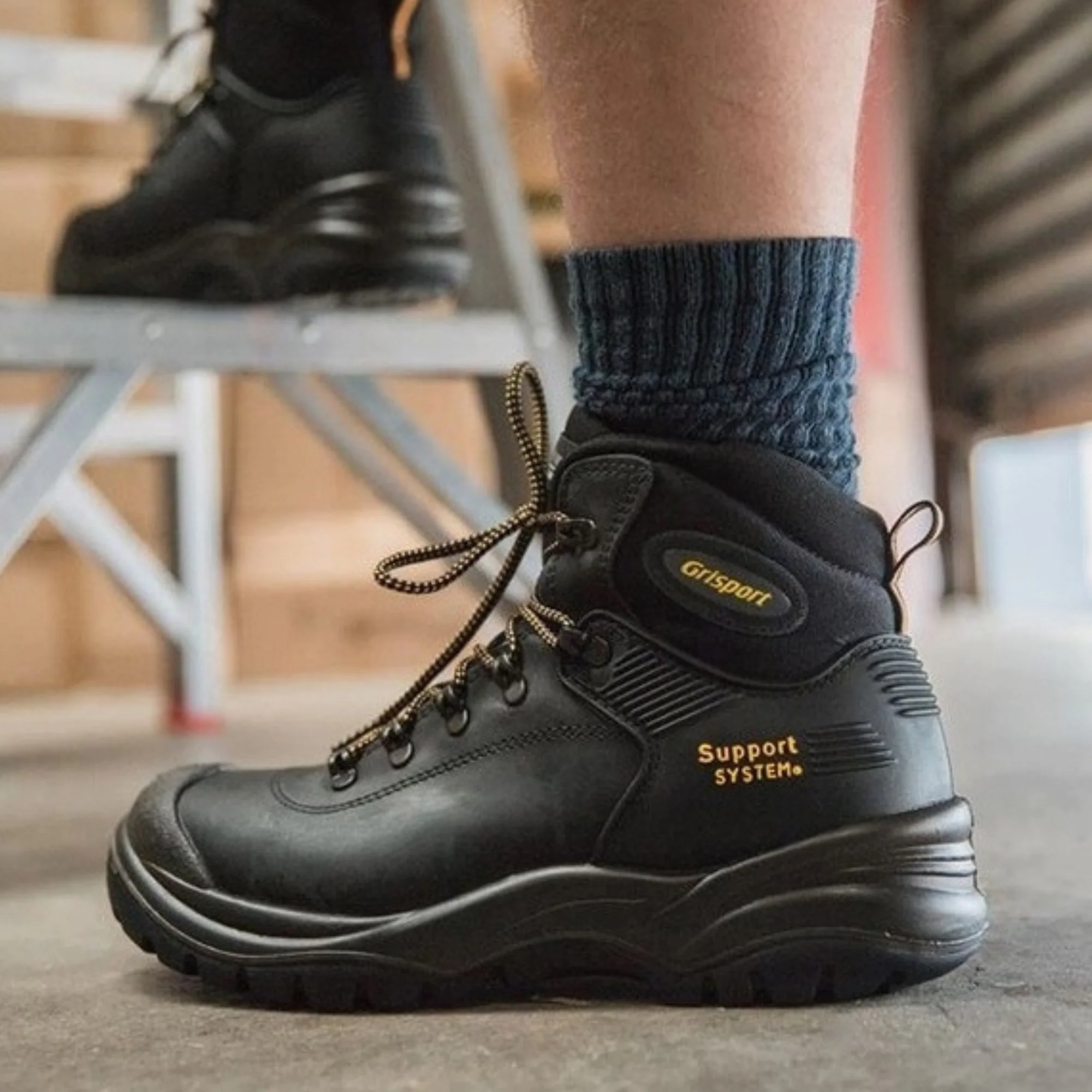 Grisport Men's Contractor Work Safety Boots (Black) - Image 12