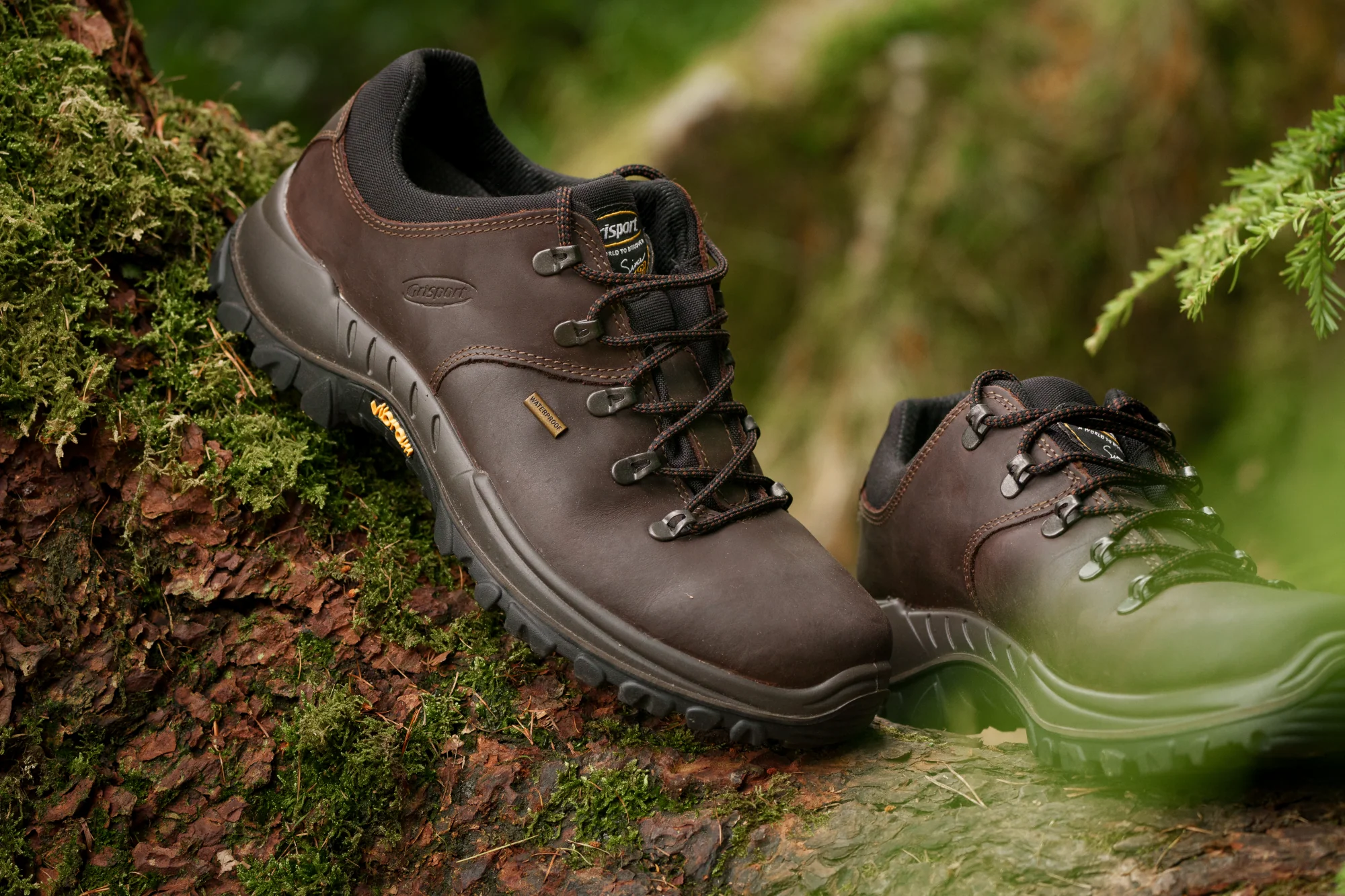 Grisport Men's Dartmoor Waterproof Walking Shoes (Brown) - Image 11